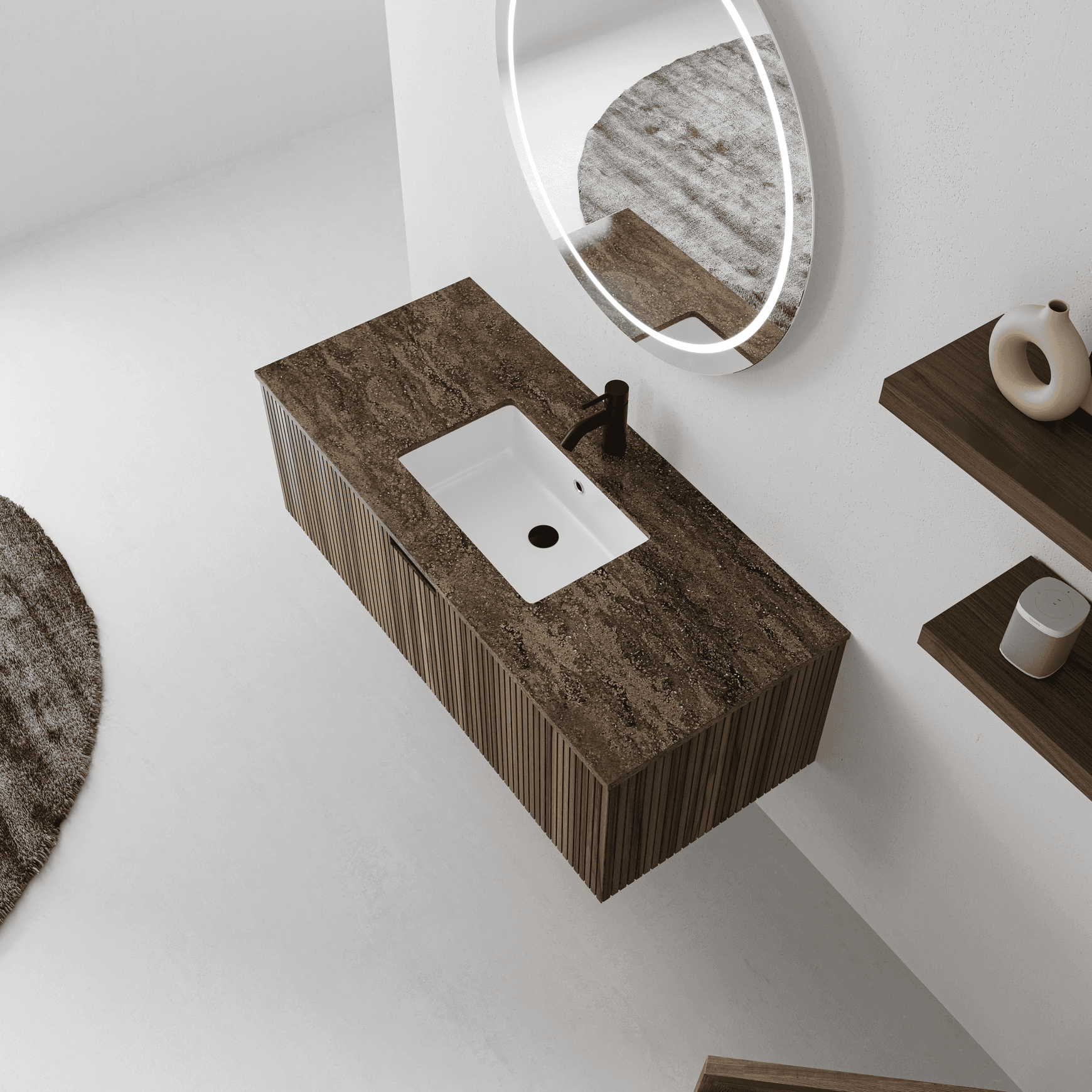 Parisi Vanities with Evostone Tops