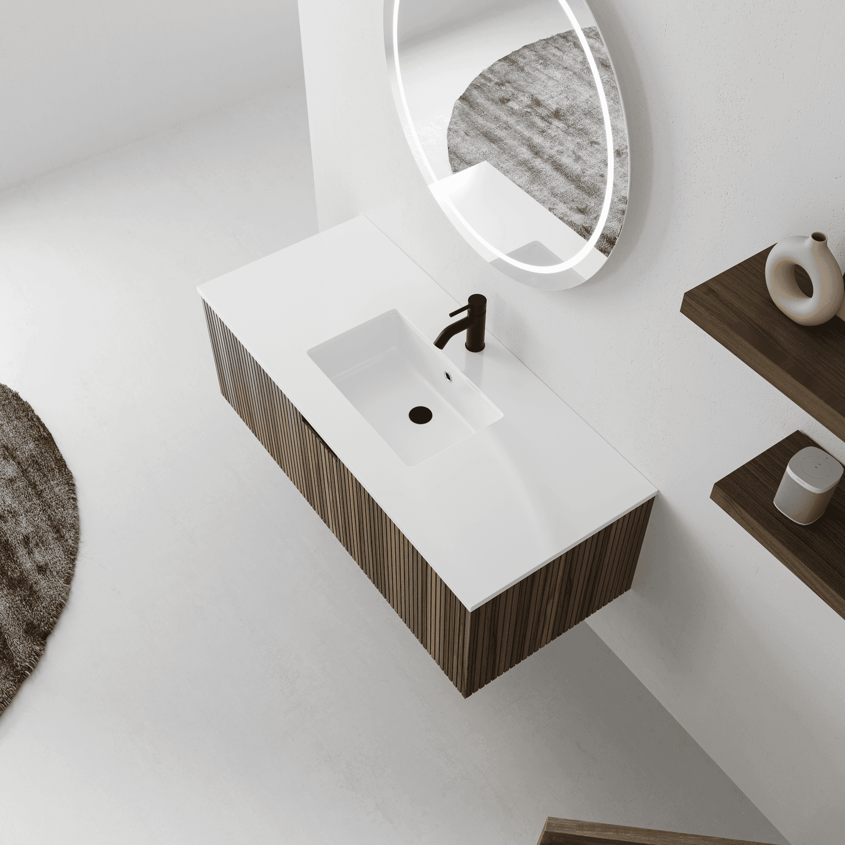 Parisi Vanities with Evostone Tops