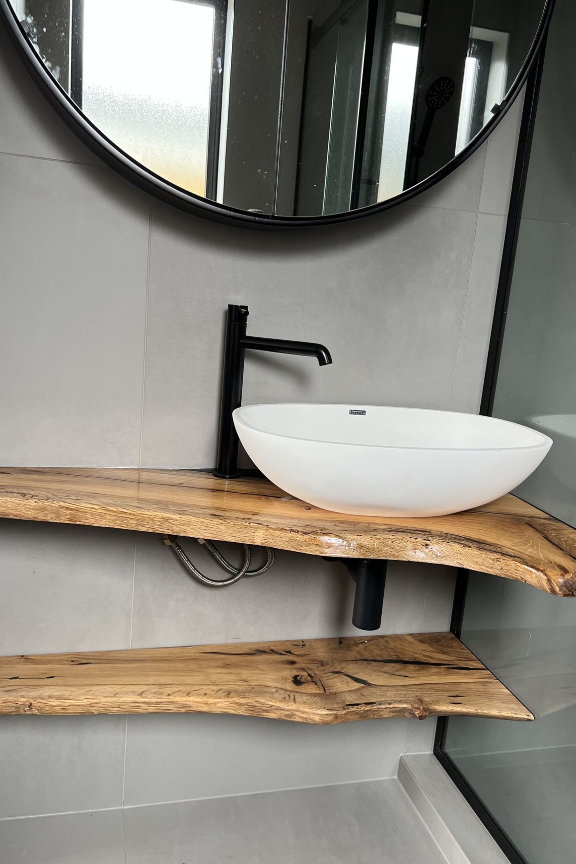 Floating Bathroom Vanity — Tasmanian Blackwood