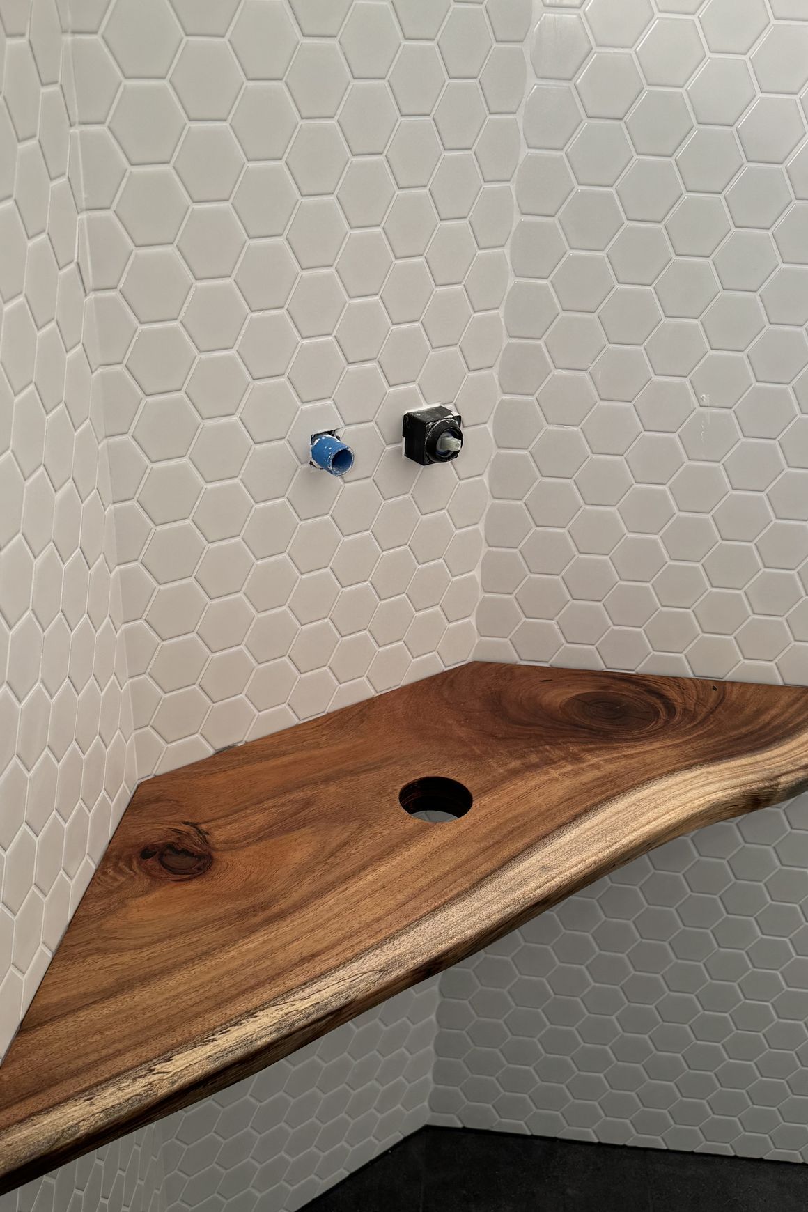 Floating Bathroom Vanity — Tasmanian Blackwood