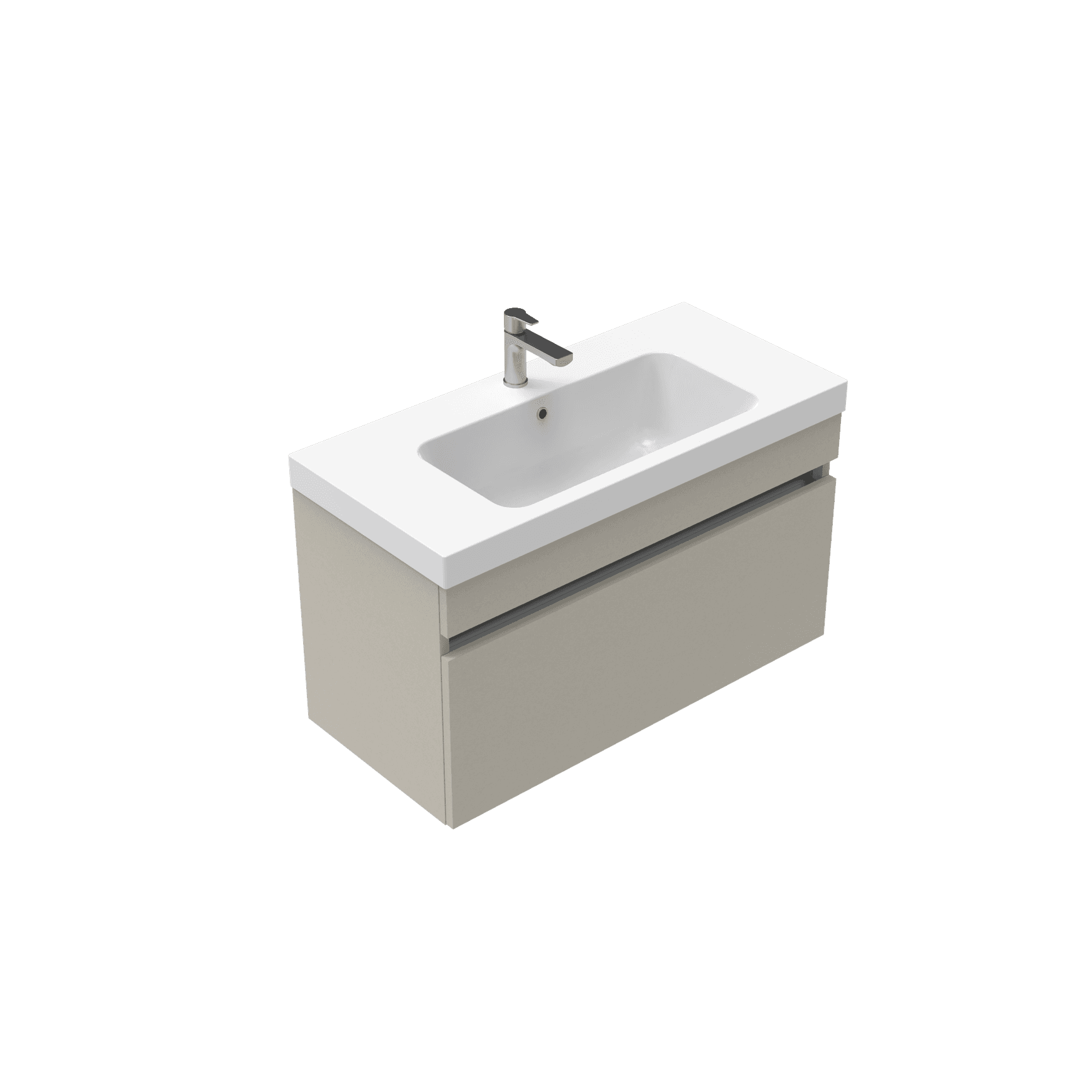 Brookfield Slim  Wall Hung Vanity