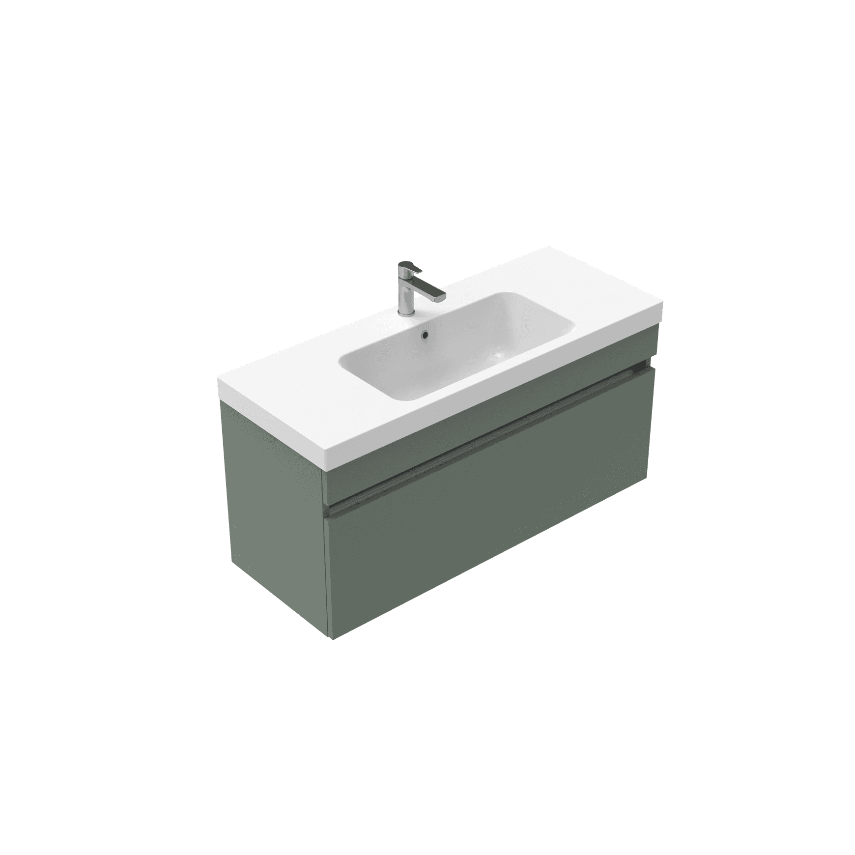 Brookfield Slim  Wall Hung Vanity