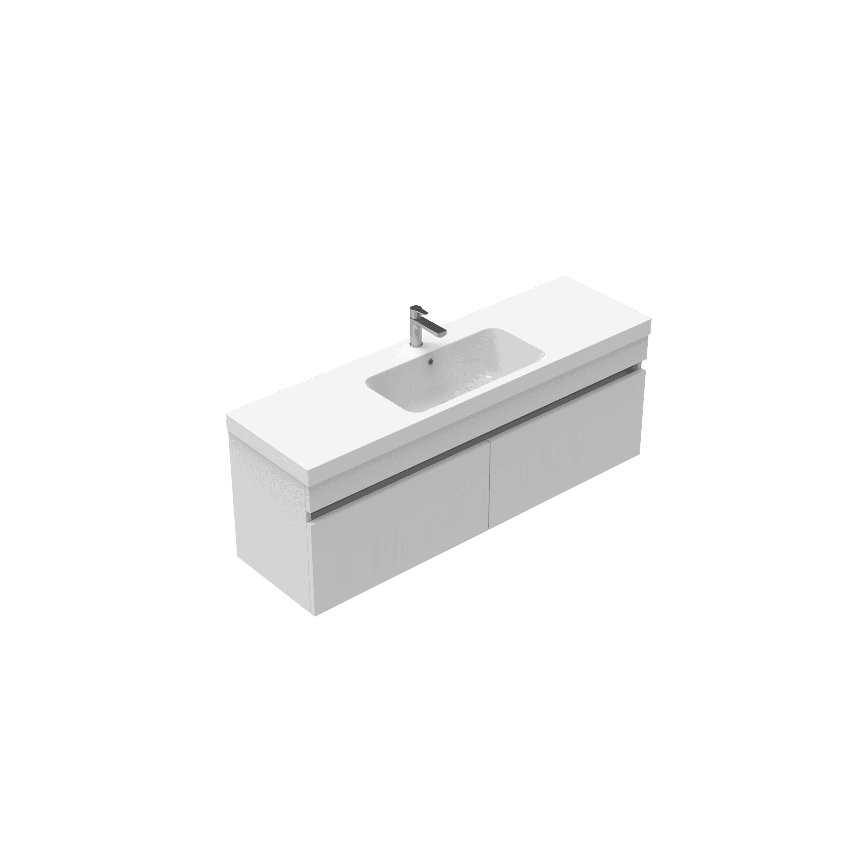 Brookfield Slim  Wall Hung Vanity