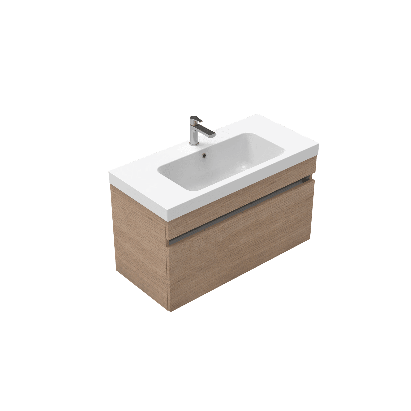 Brookfield Slim  Wall Hung Vanity