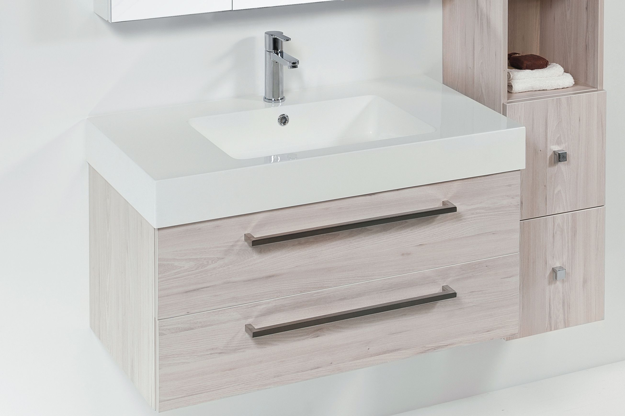 Splash Wall-Hung Vanity, 2 Drawers