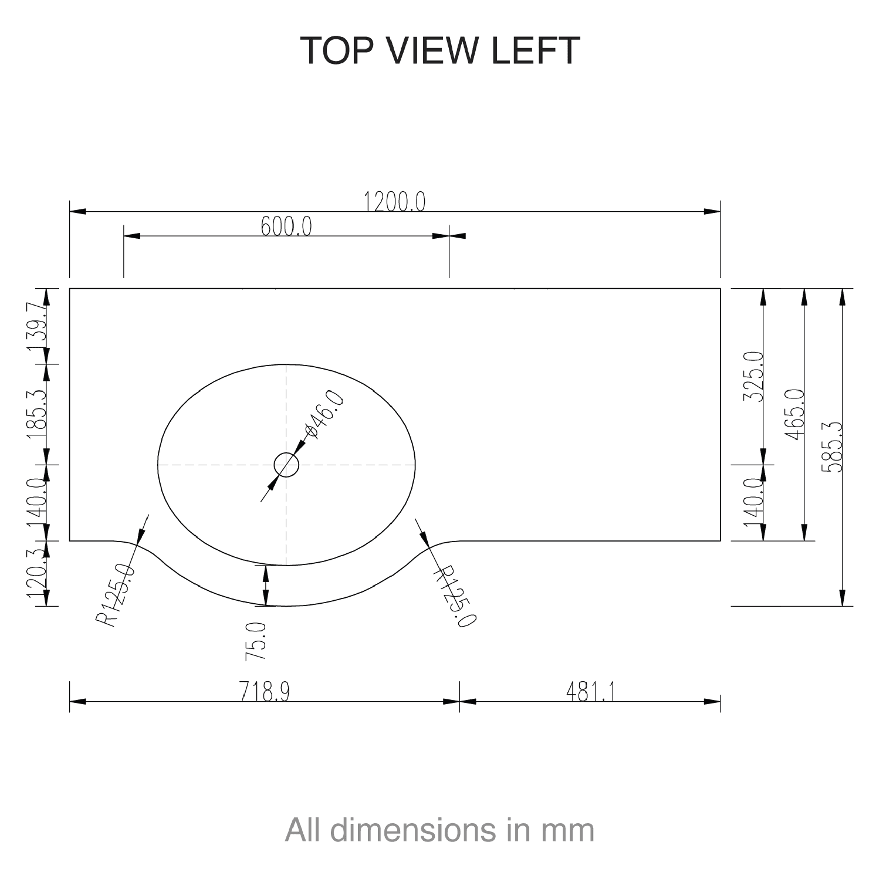 Corian® Vanity Top & Basin 339W