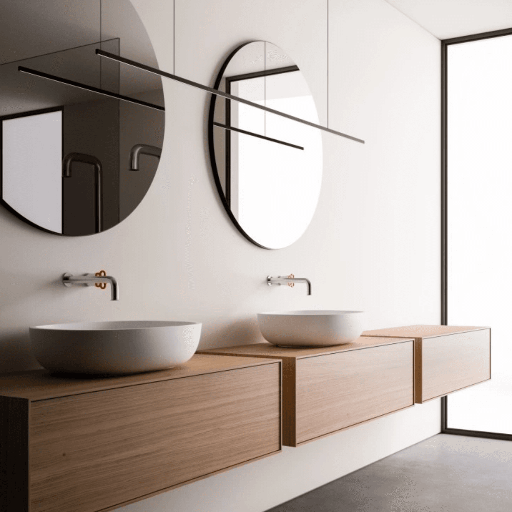 Flyer Bathroom System by Boffi