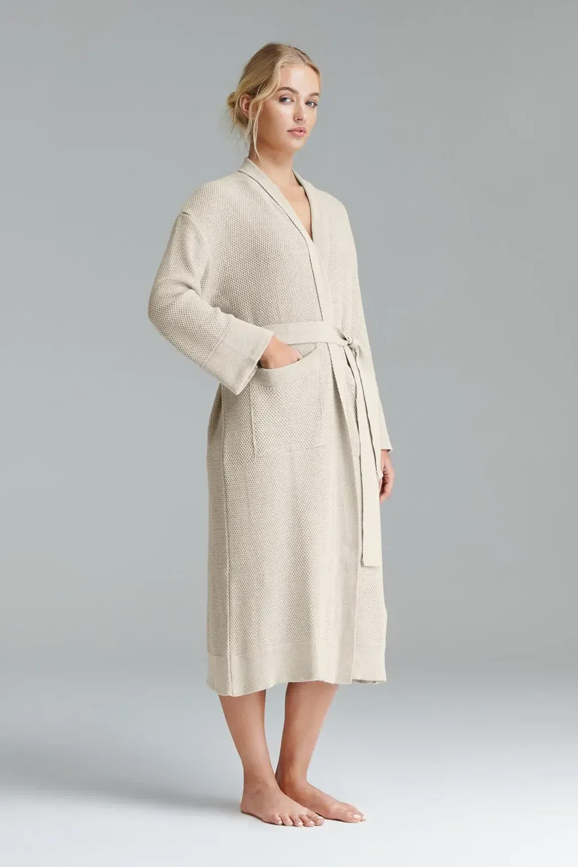 Knitted Cotton Bathrobes