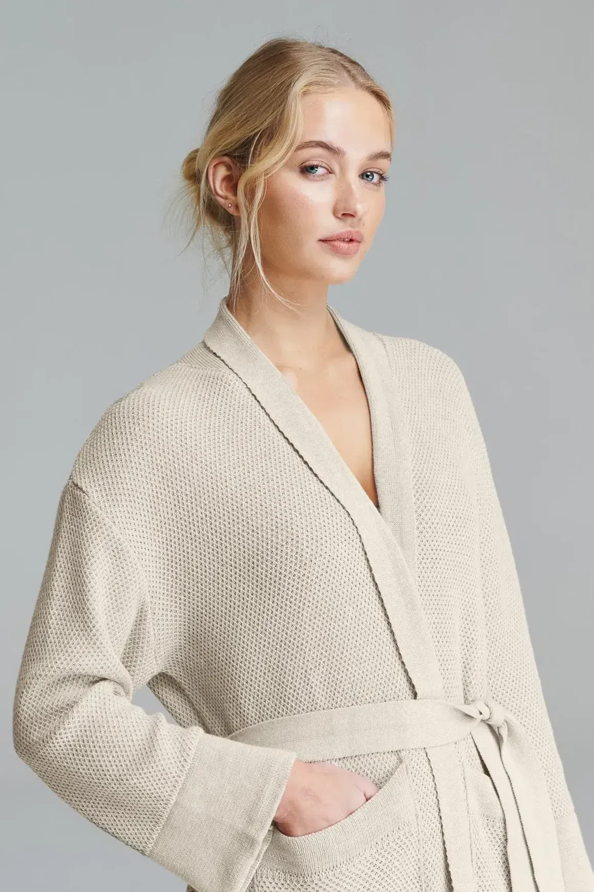 Knitted Cotton Bathrobes