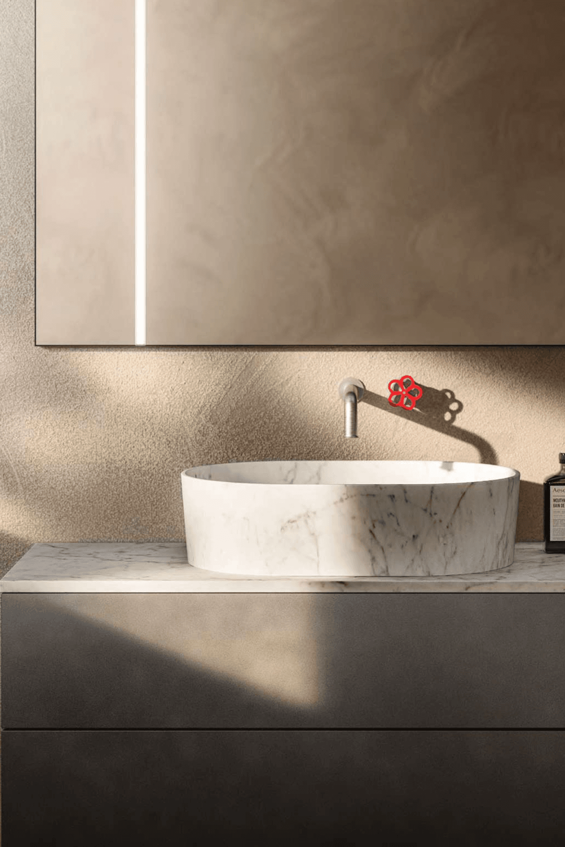 Simple Bathroom System by Boffi