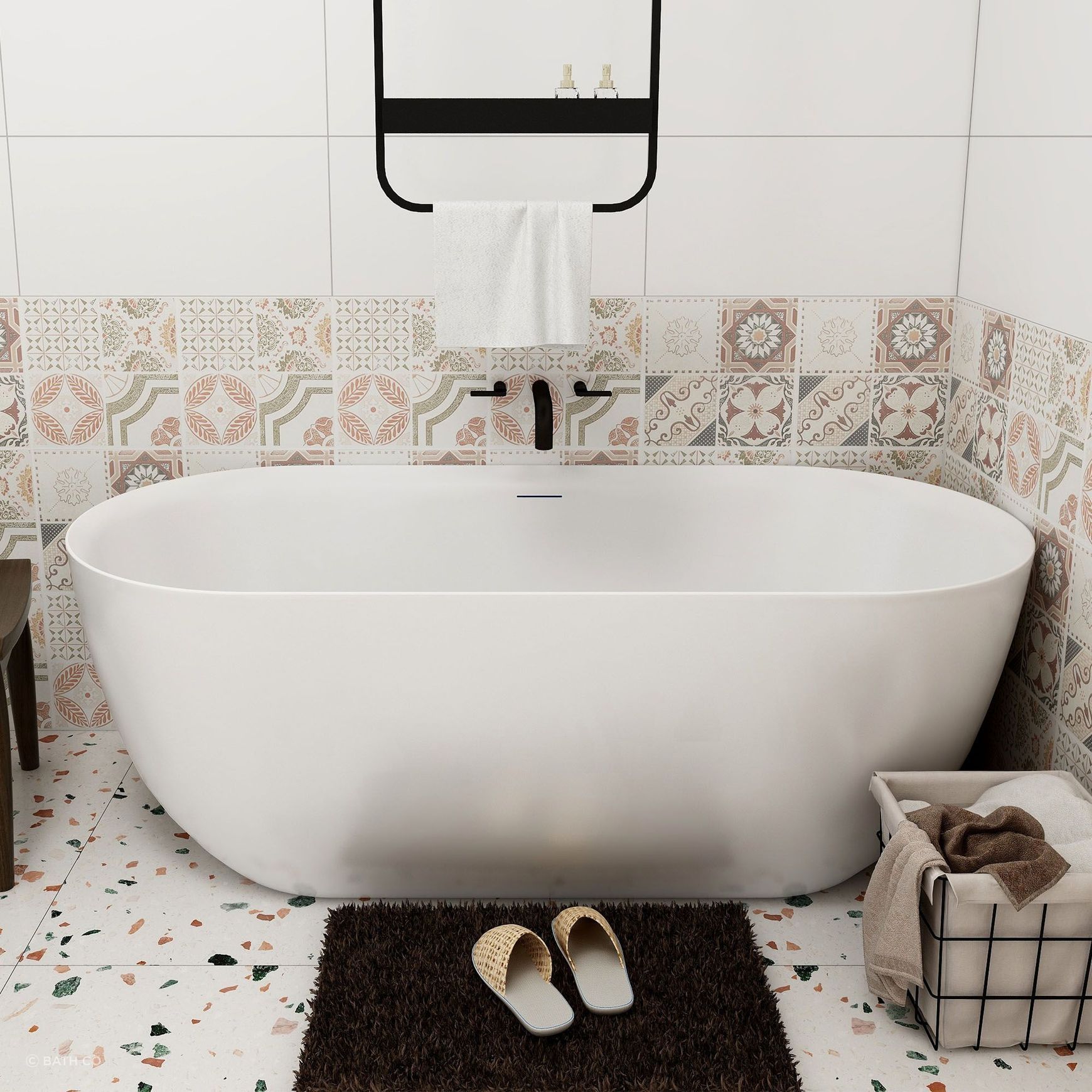 Oval Freestanding Bath