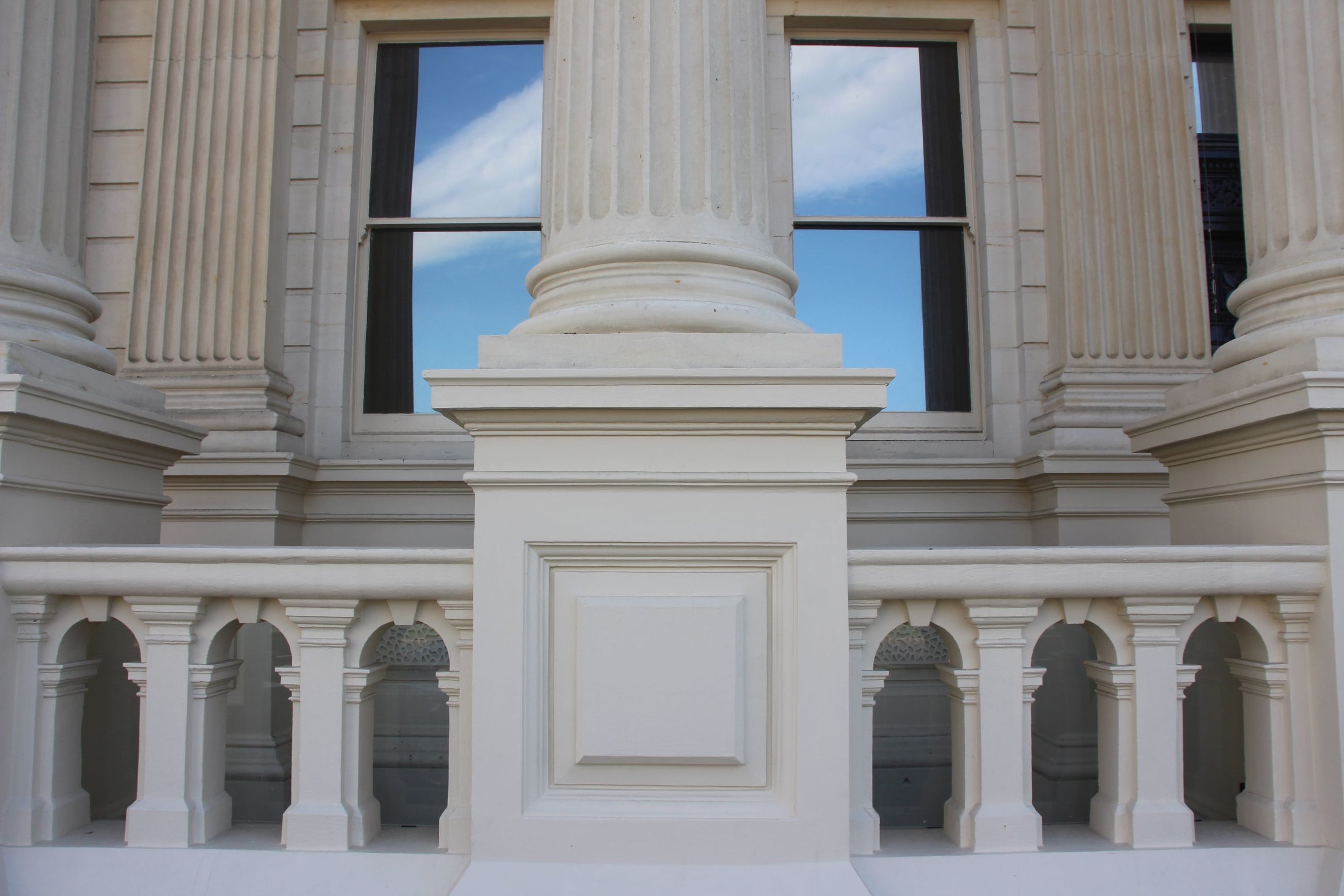 Limestone Columns, Balustrades & Railings