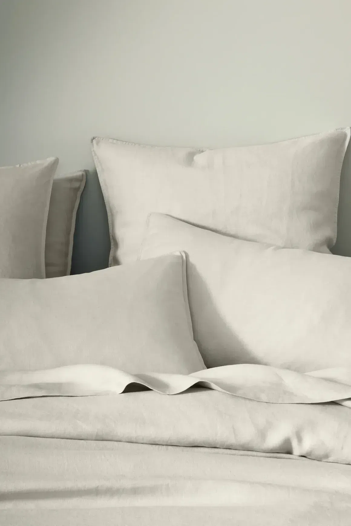 Ravello Linen Flat Sheet - Bone | Weave Home Bed Linen