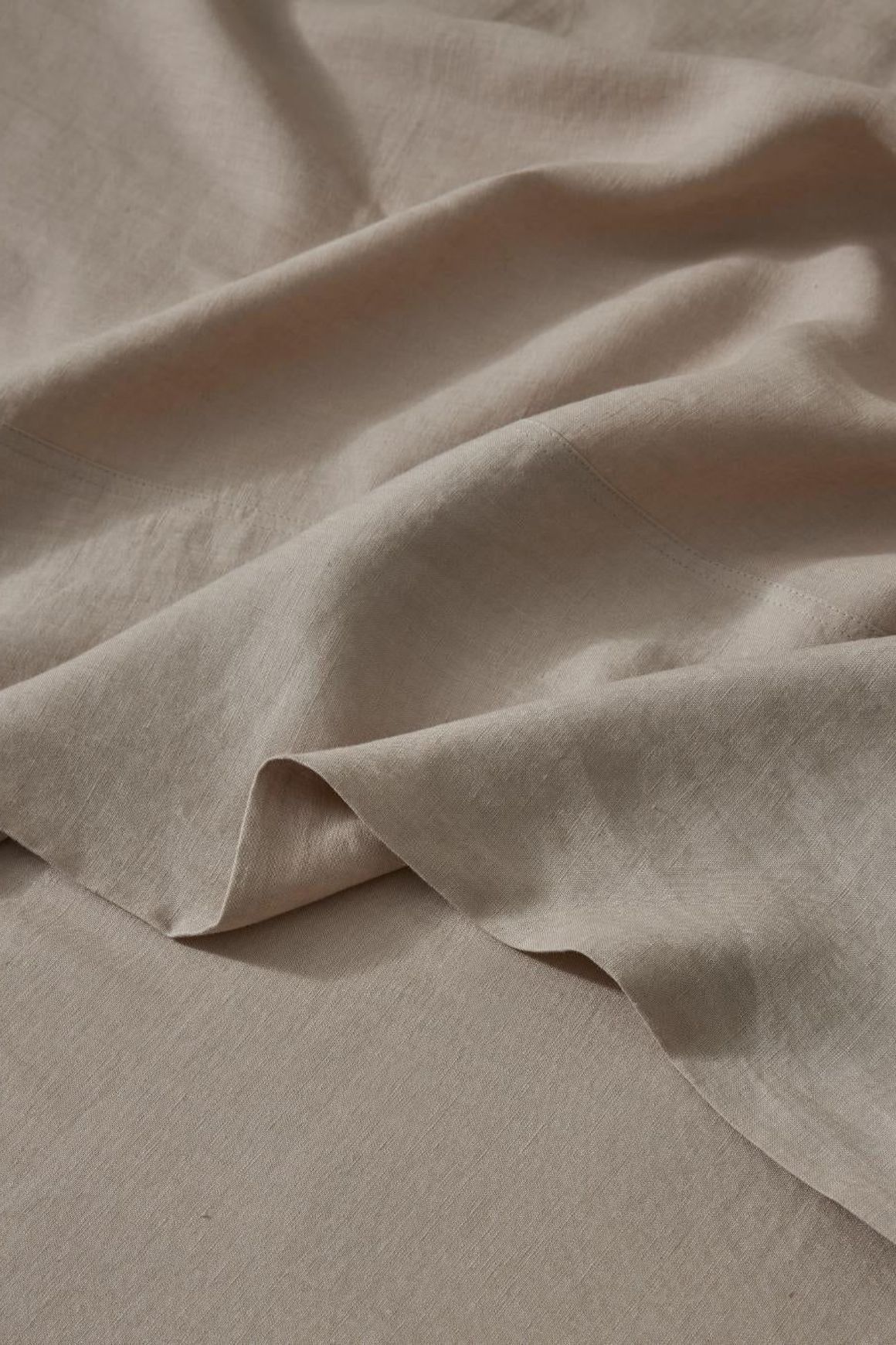 Ravello Linen Flat Sheet - Shell | Weave Home Bed Linen