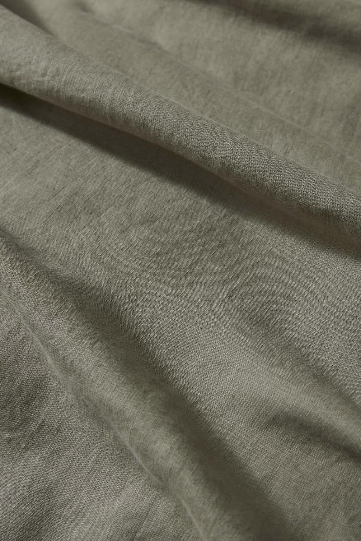 Ravello Linen Fitted Sheet - Caper | Weave Home Bed Linen