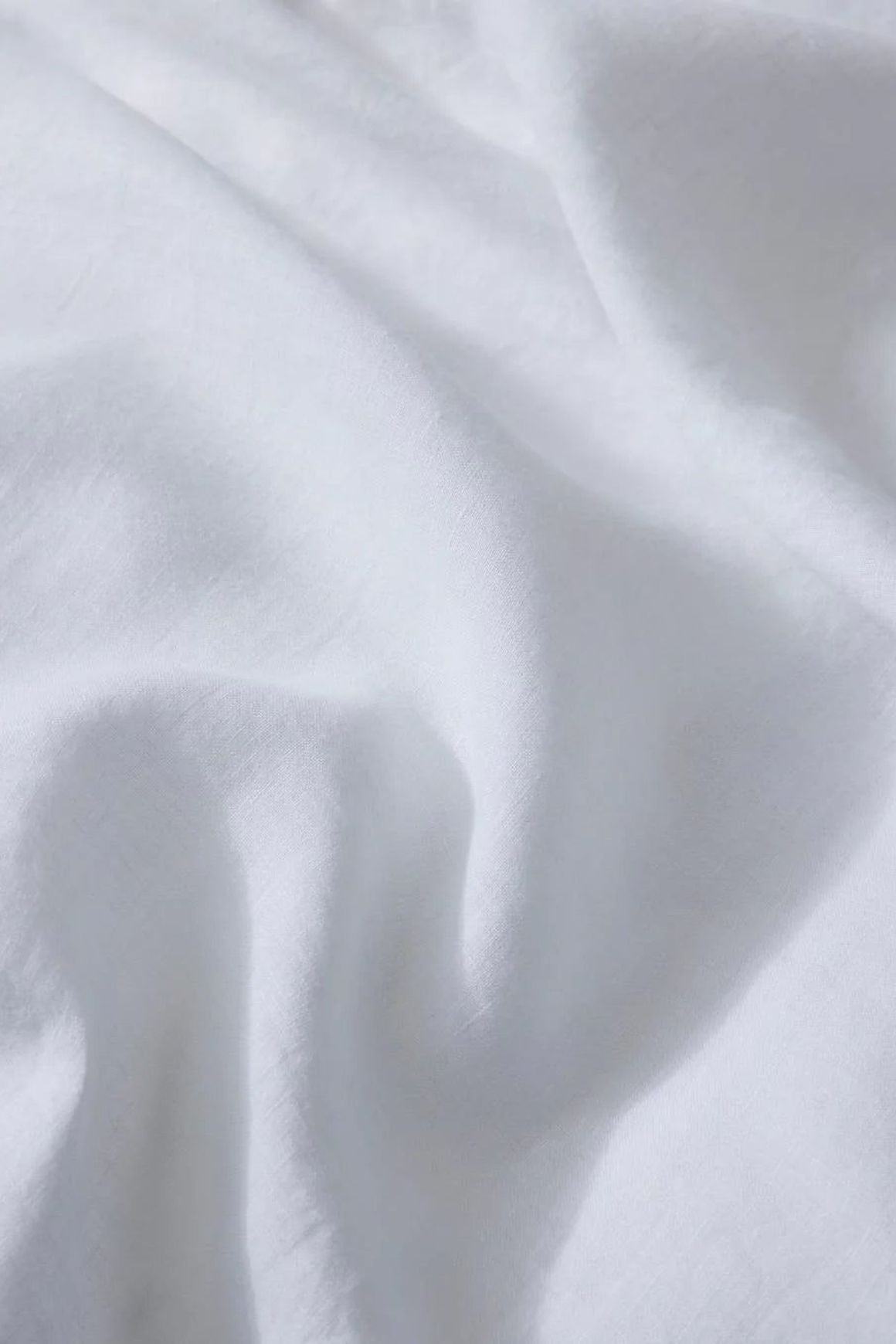 Ravello Linen Fitted Sheet - White | Weave Home Bed Linen