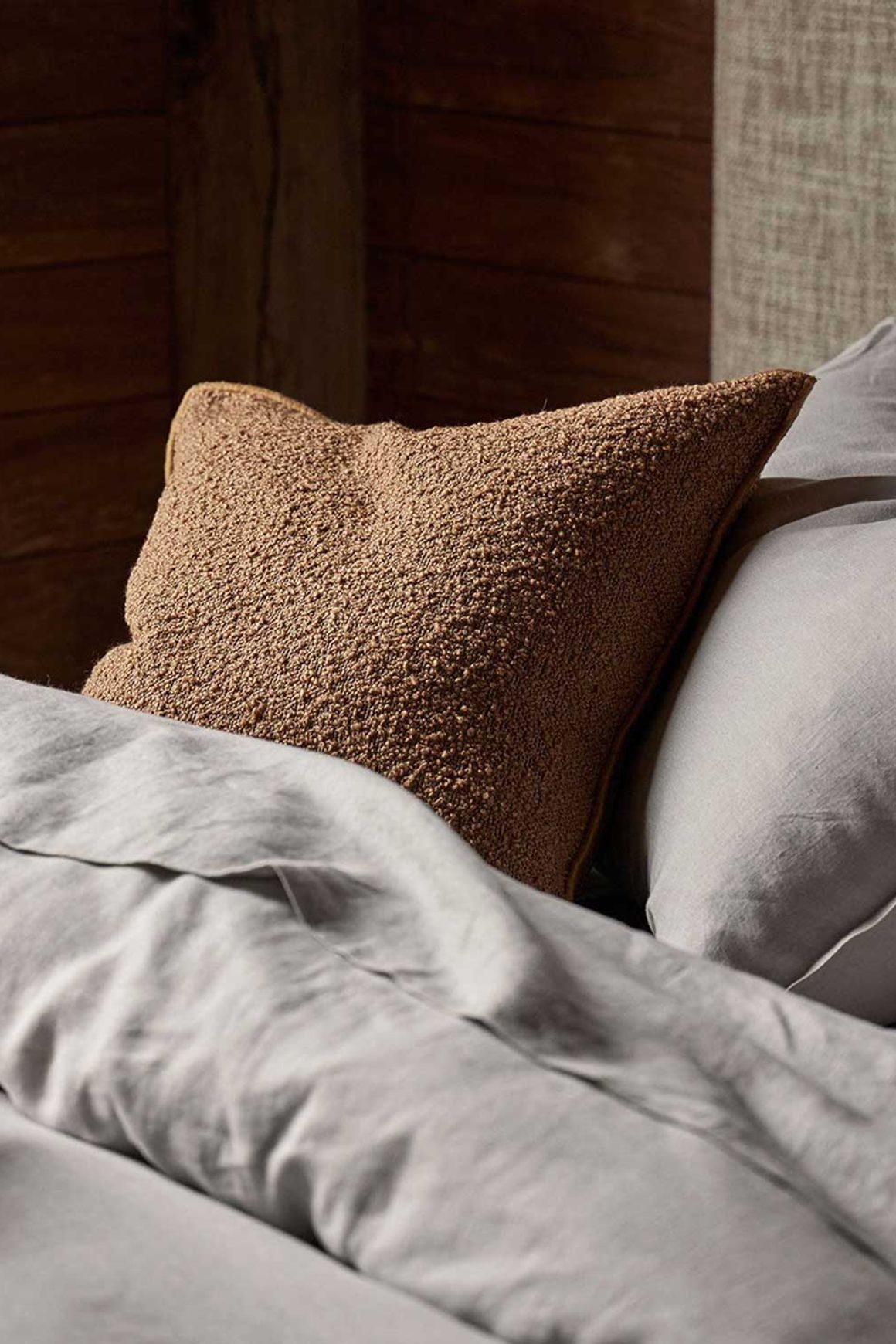 Ravello Linen Flat Sheet - Silver | Weave Home Bed Linen