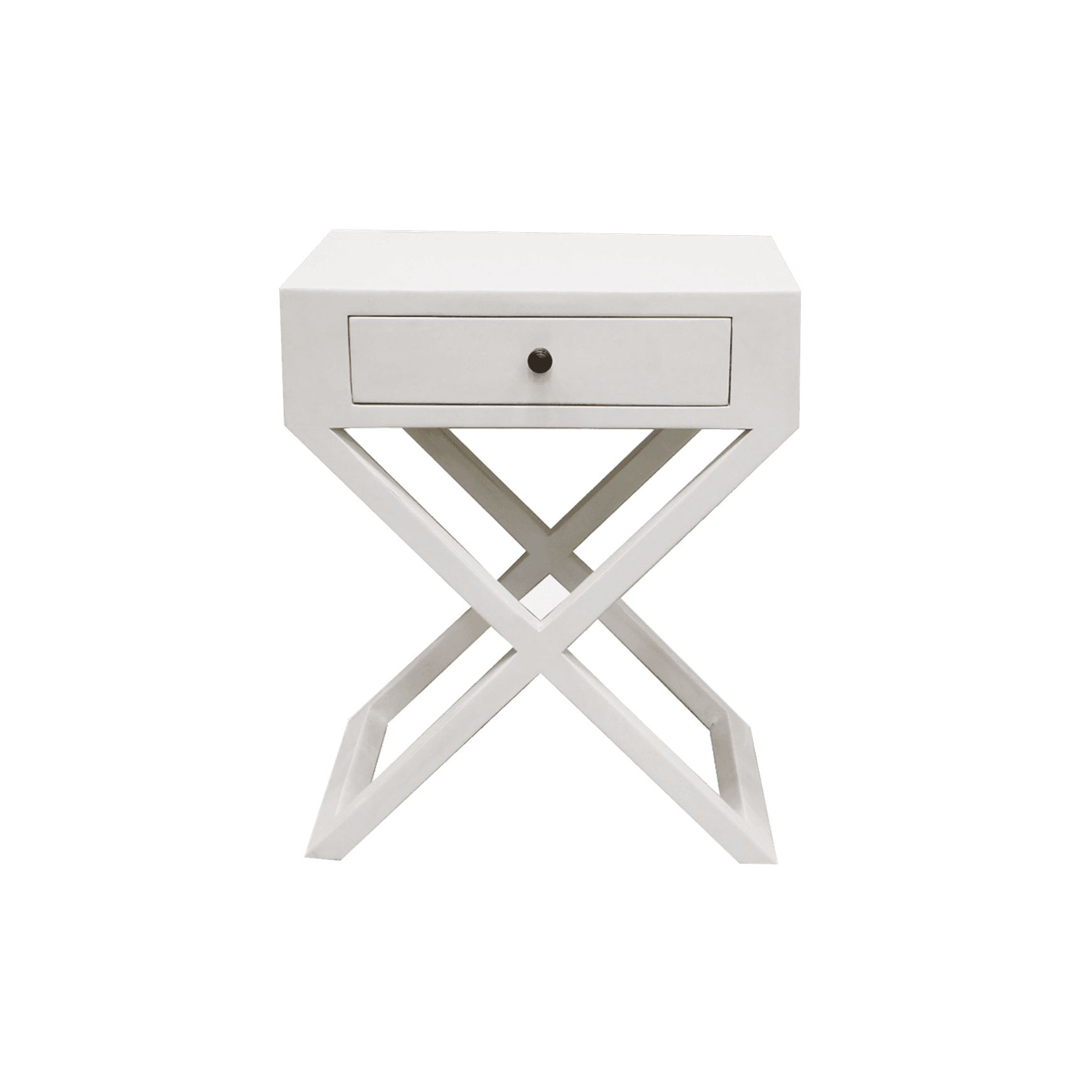 Italia Riviera Bedside with Cross Legs