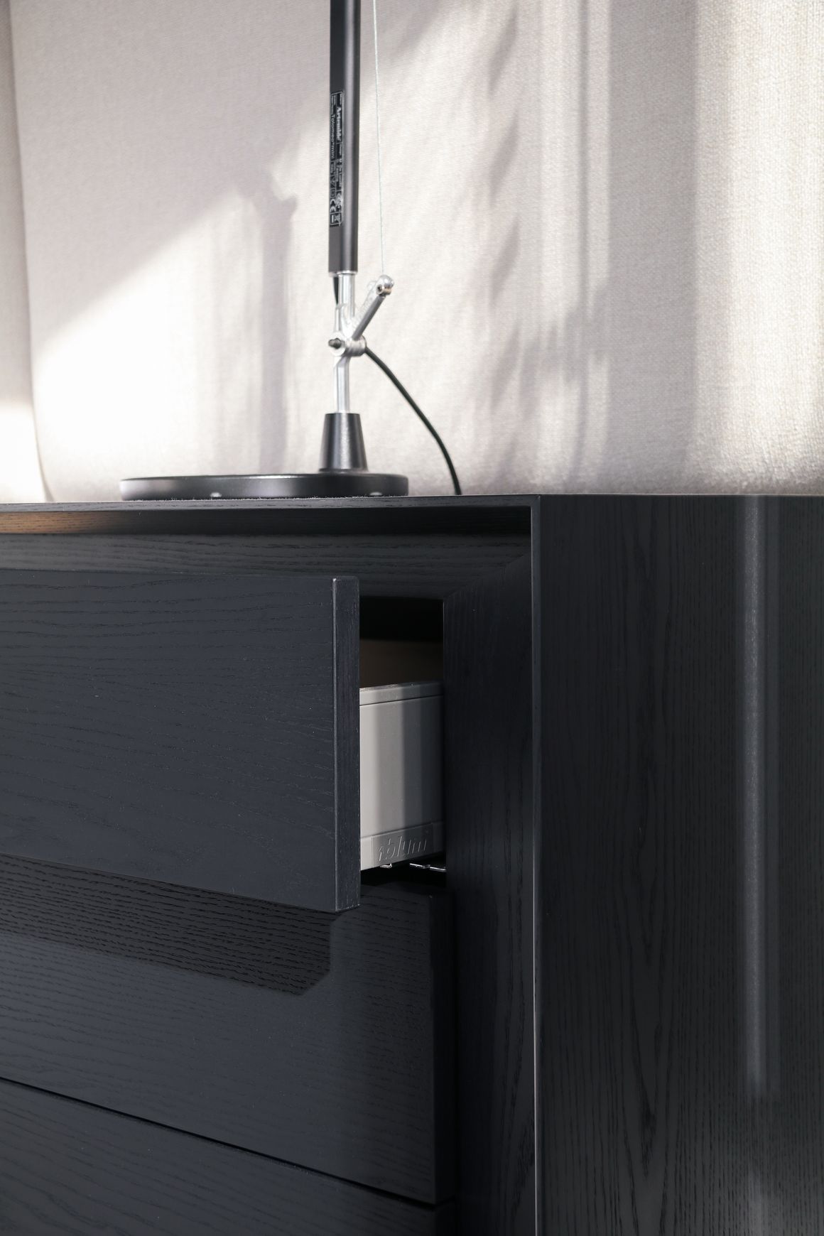 Zurich Three Drawer Bedside