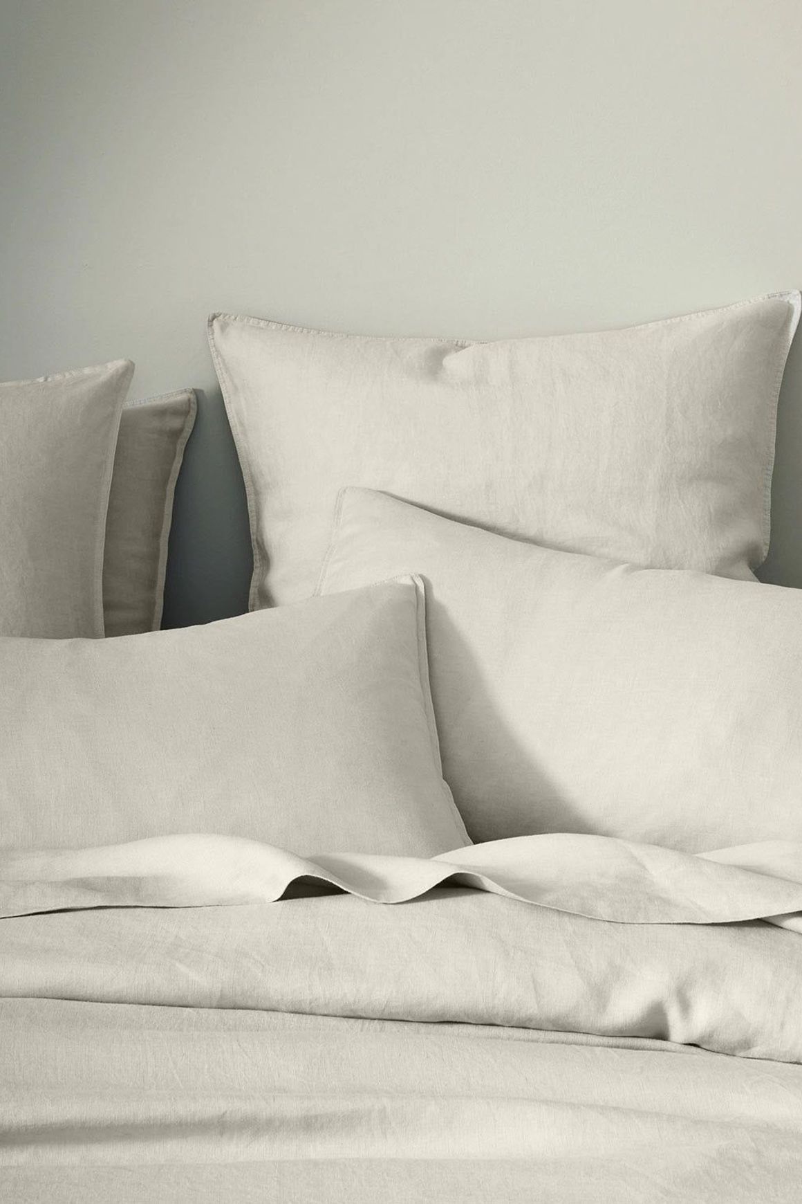 Ravello Linen Quilt Cover - Bone | Weave Home Bed Linen