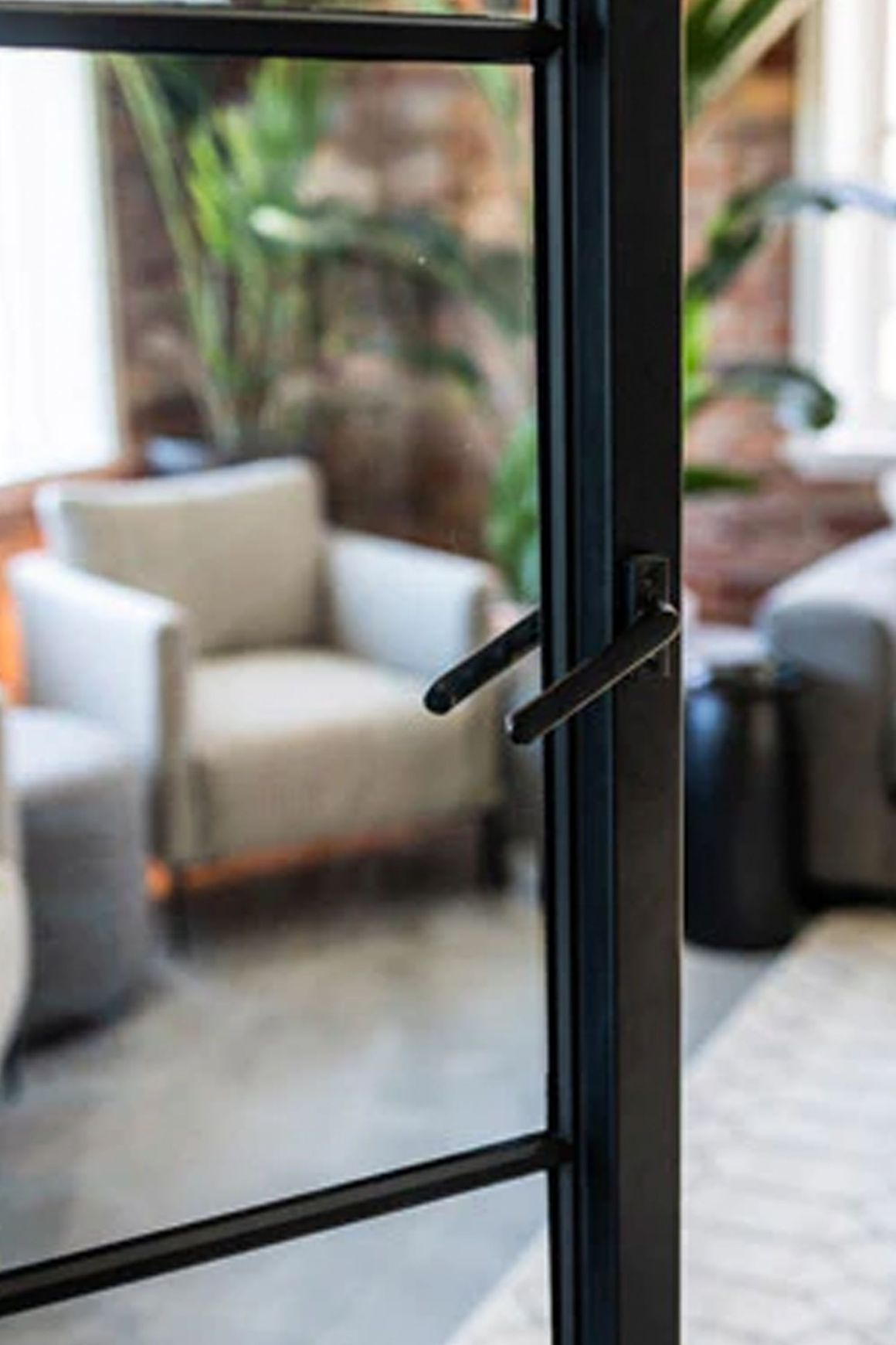 Steel Frame Glass Bifold Doors - Galvanised FPS50