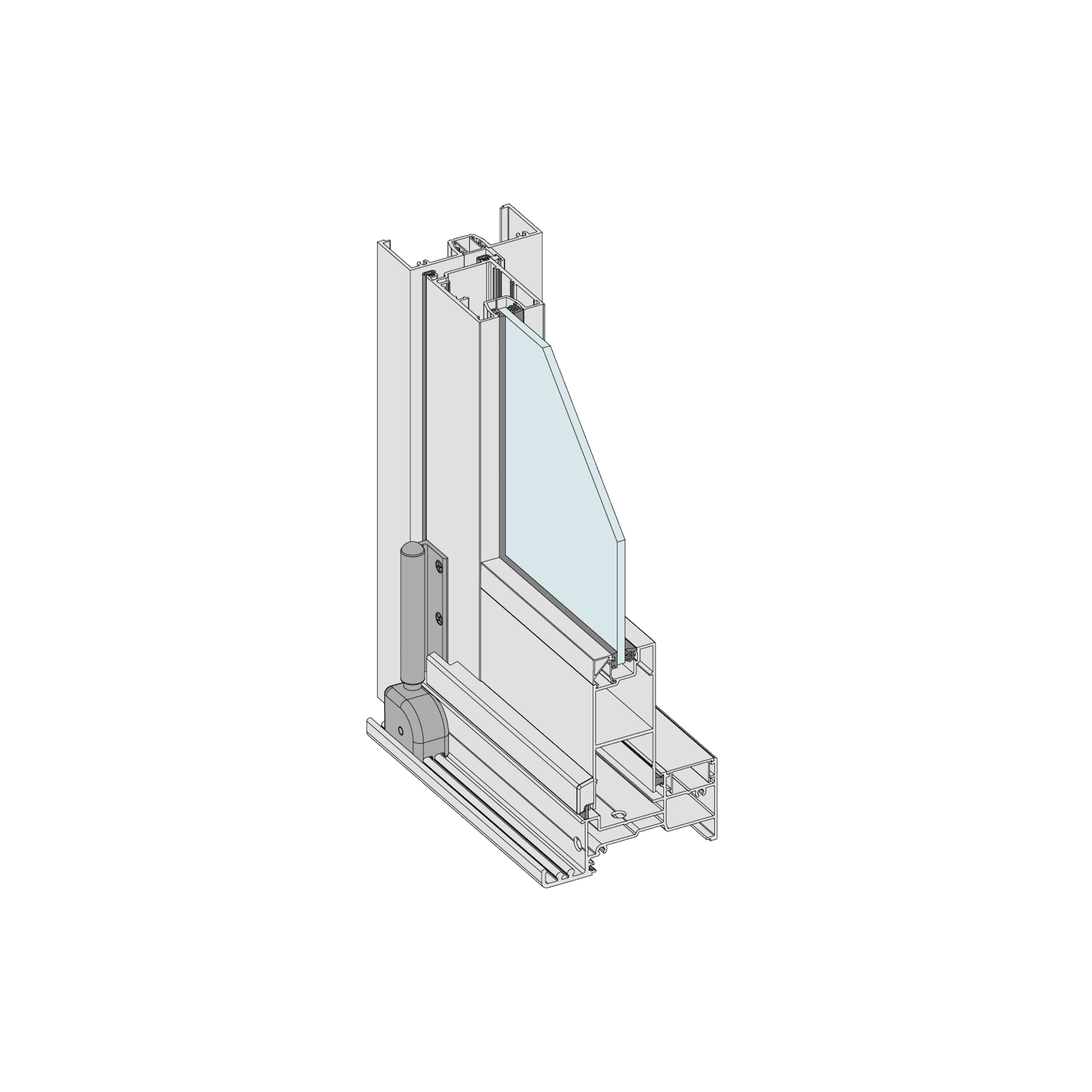 Elevate | Series 410 | Bi-Fold Door (Bottom Rolling)