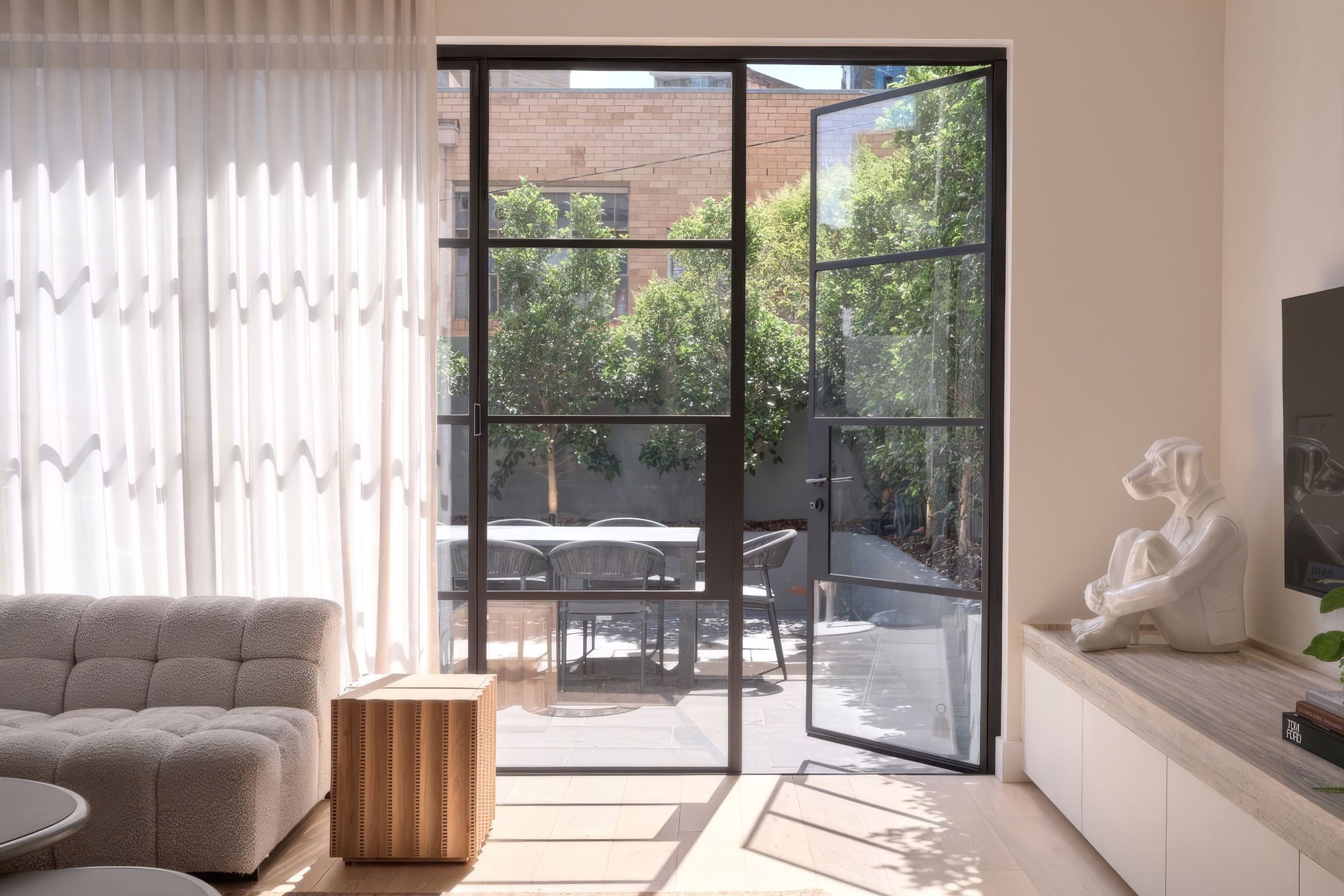 Bi-fold Steel Doors