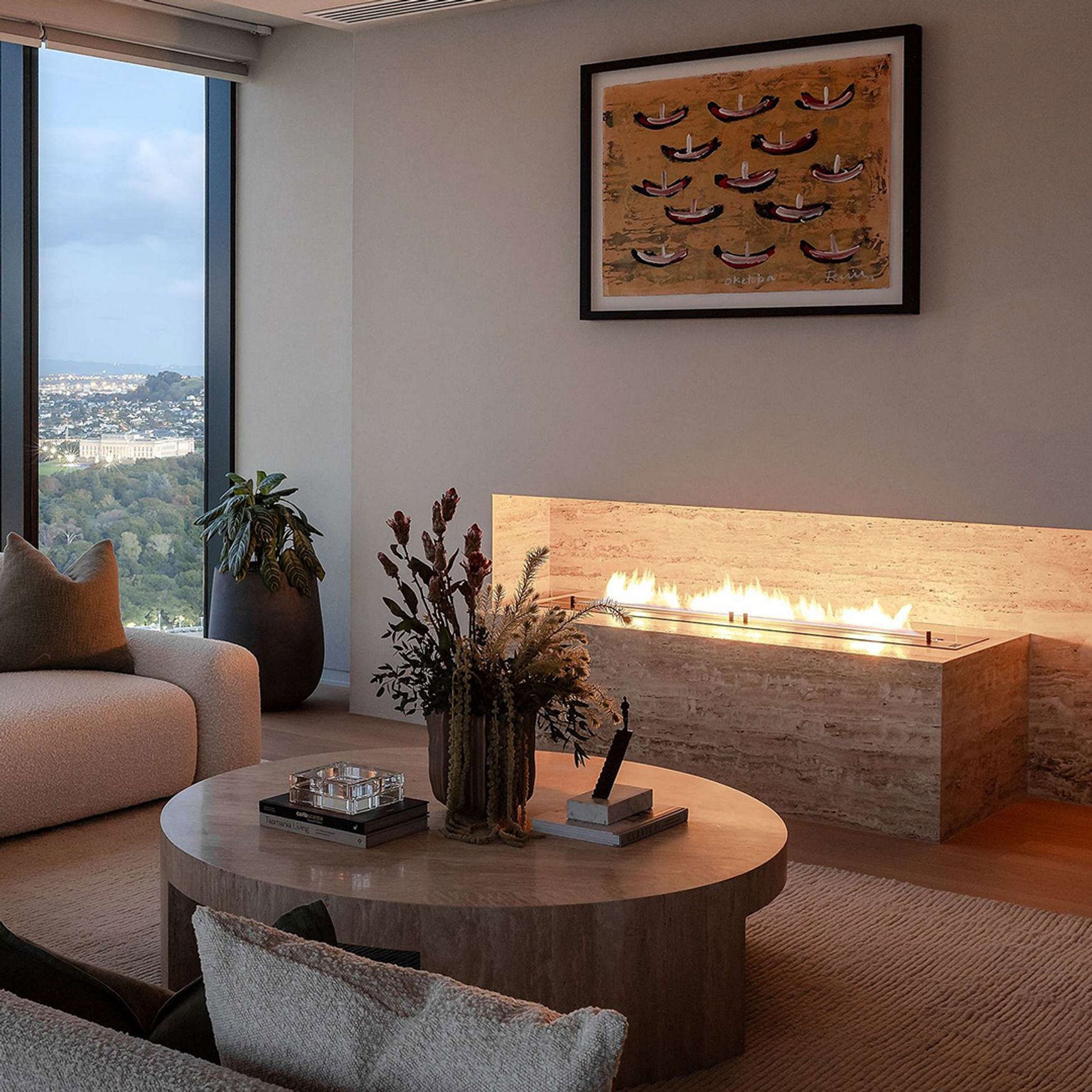 Planika Bio-Fuel Fireplace Fire Line Automatic 4