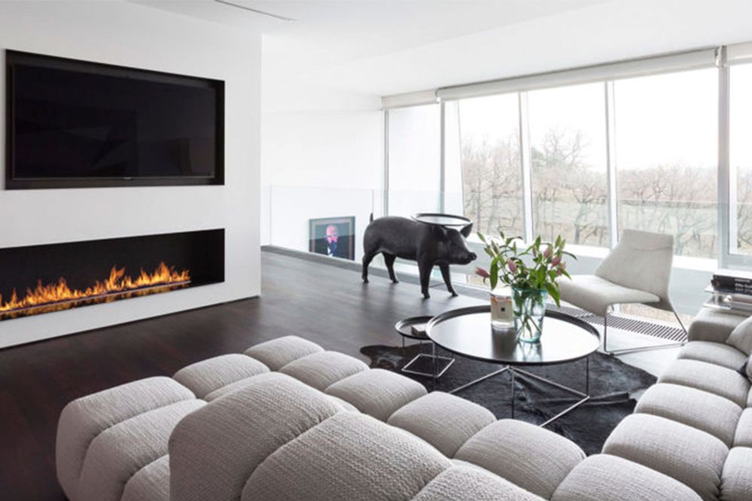Custom Biofuel Fireplace