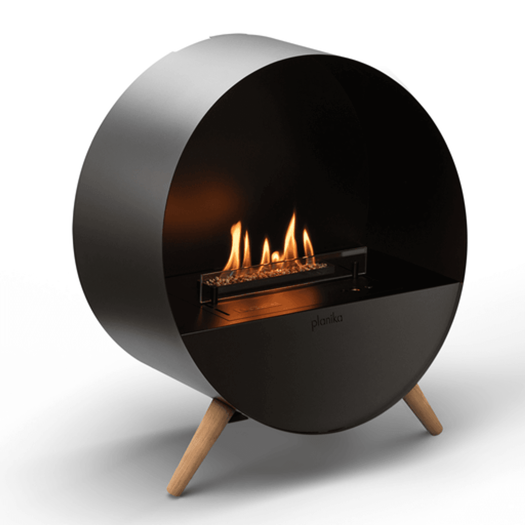 Planika Bubble Floor Bioethanol Fireplace