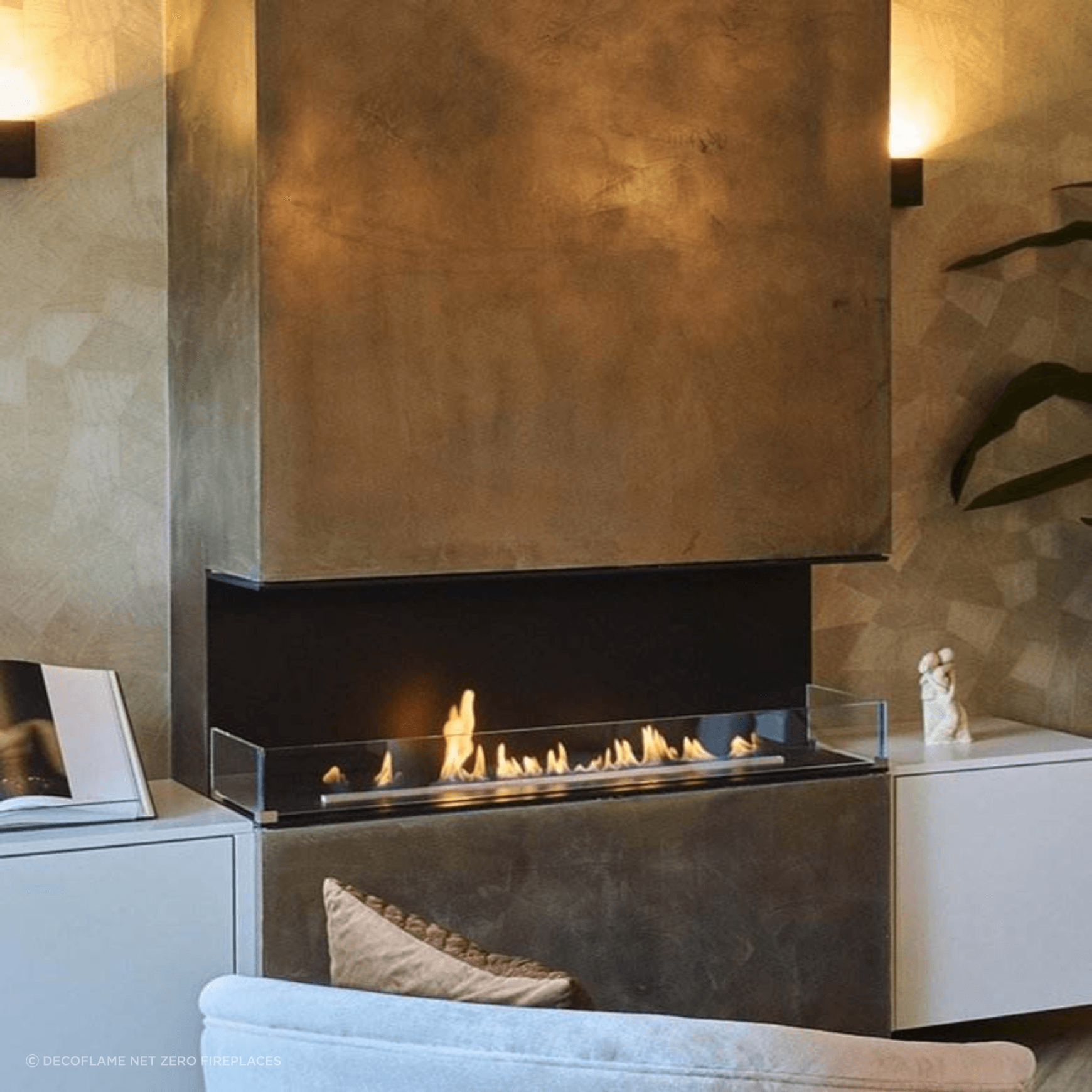 Decoflame BEV Net Zero F3 Fireplace Insert 20.5hr Burn
