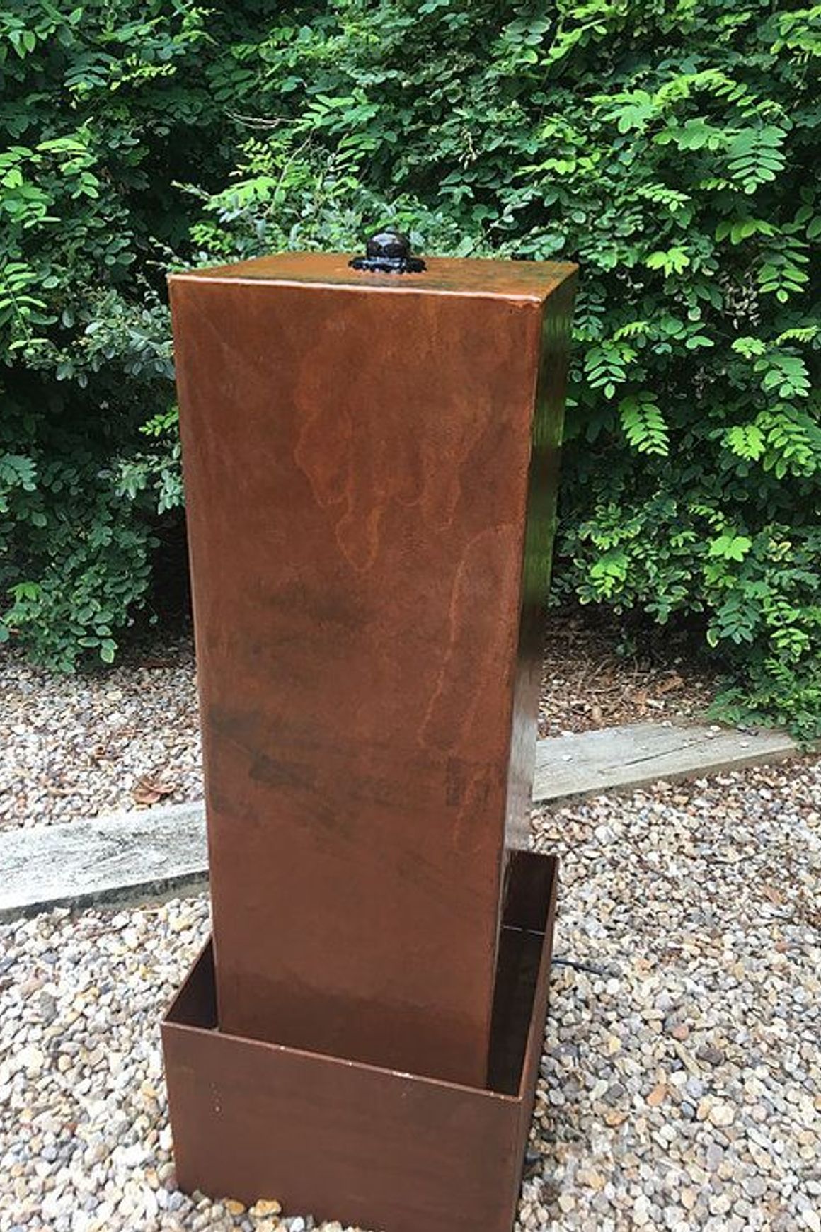 Eglinton Corten Garden Water Feature