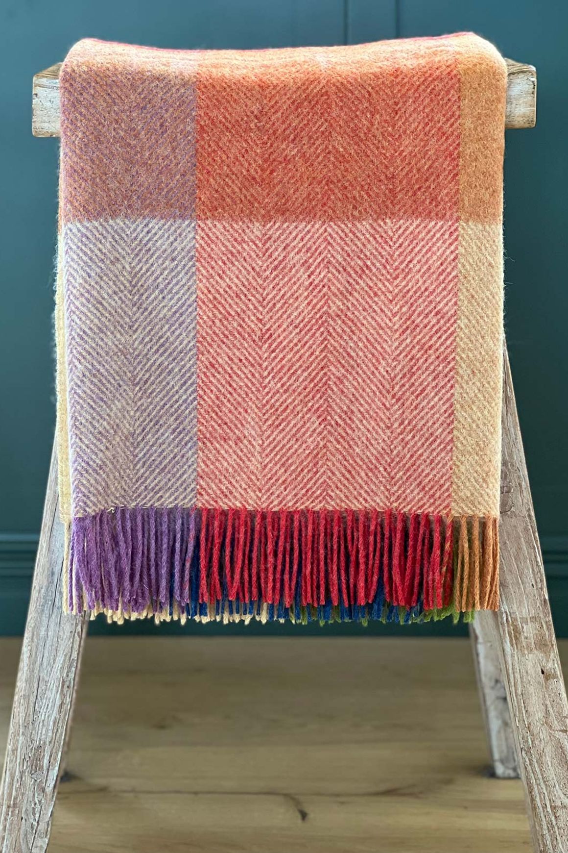 NZ Wool Throw - Harland Sunset | 100% Pure Wool