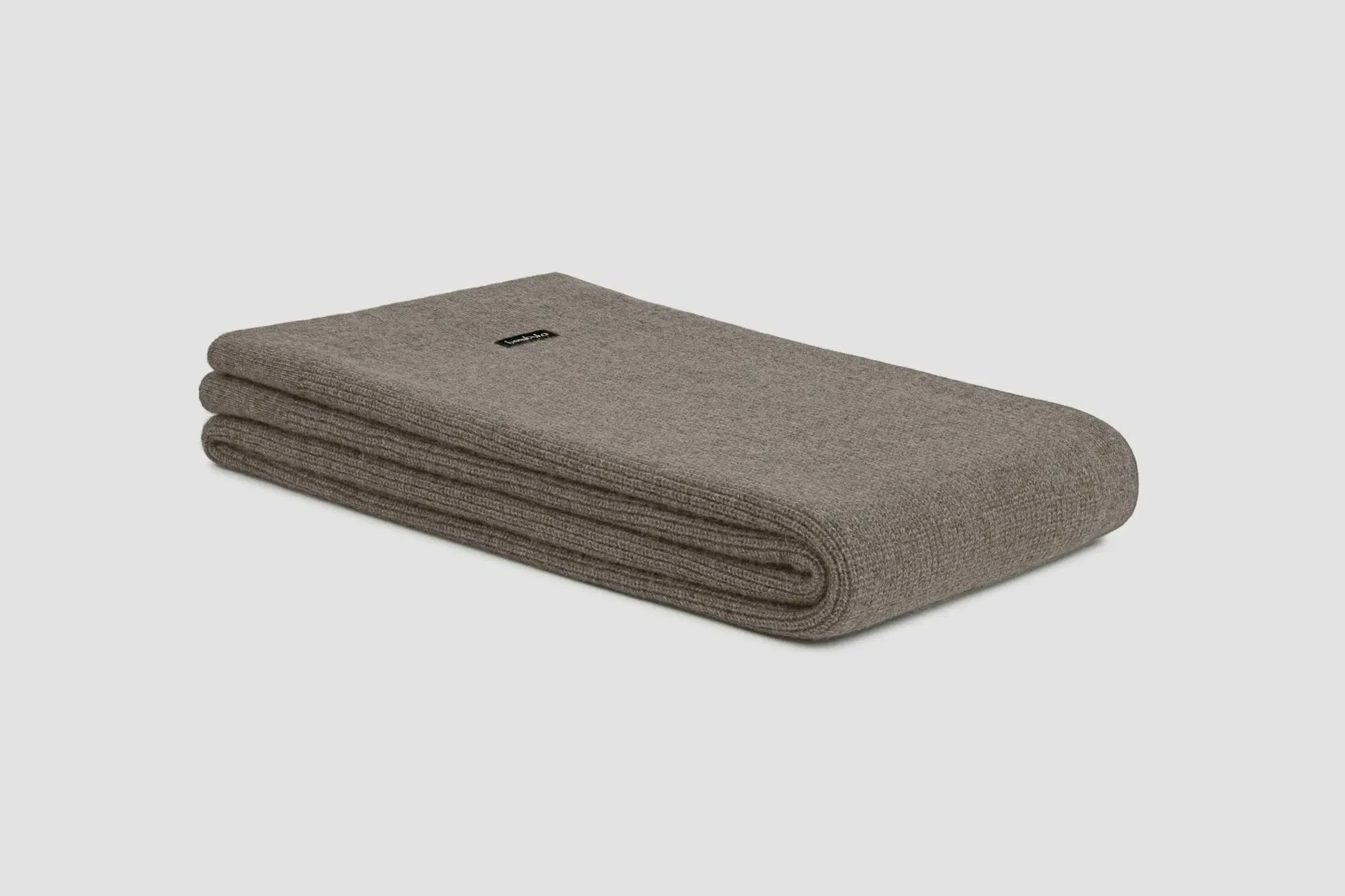 Chain Rib Angora & Merino Wool Throws