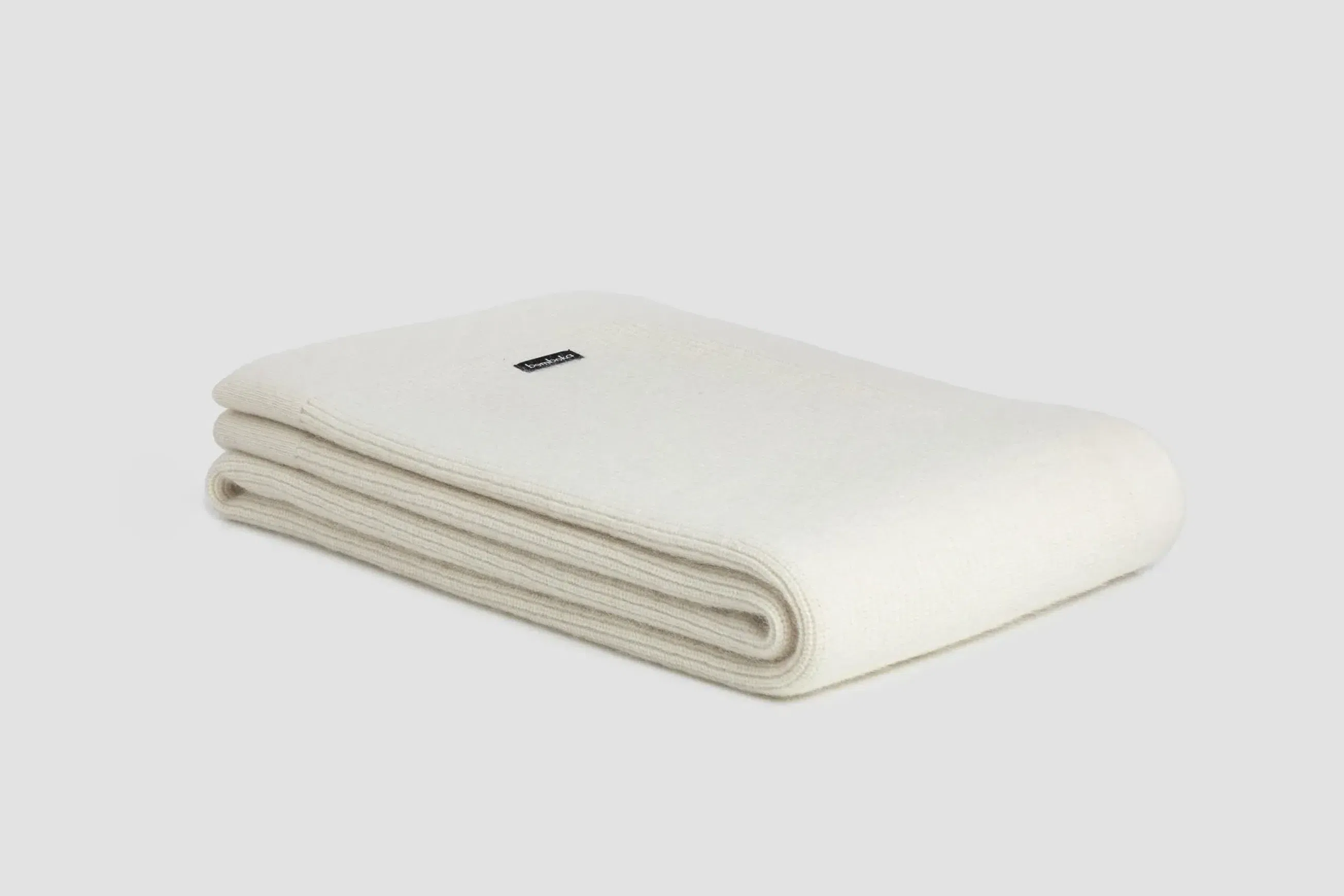Chain Rib Angora & Merino Wool Throws