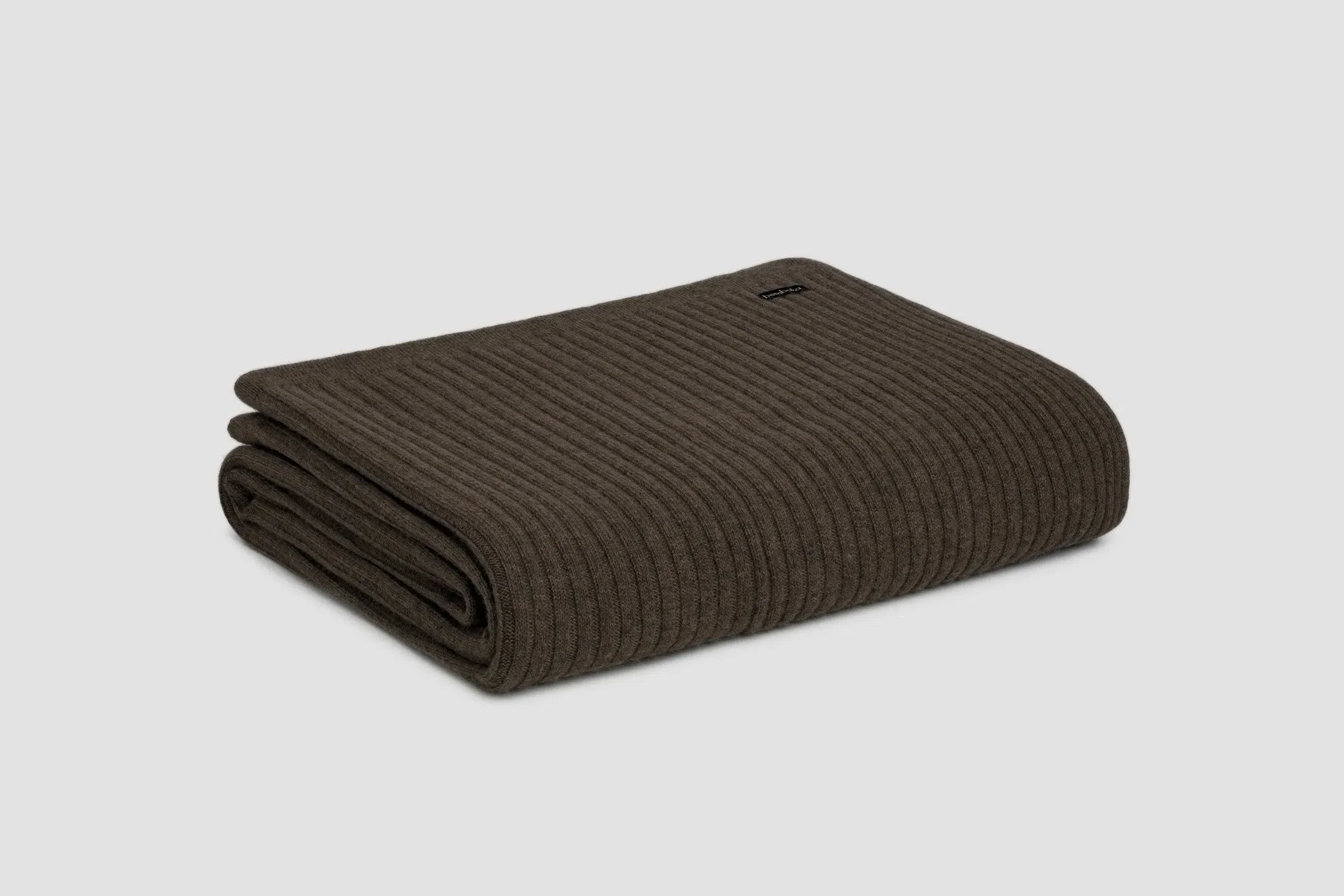 Wide Rib Angora & Merino Wool Throws