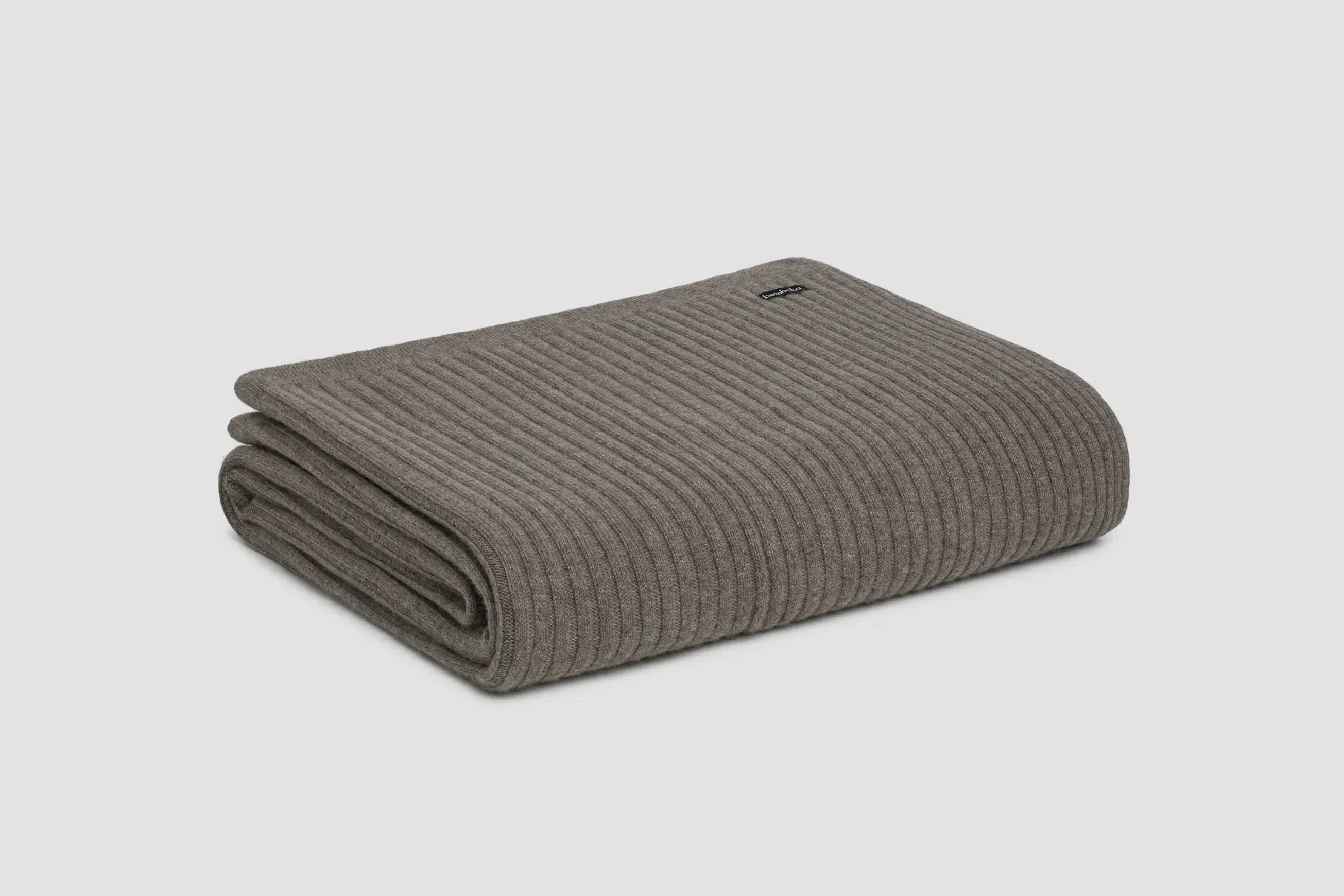 Wide Rib Angora & Merino Wool Throws