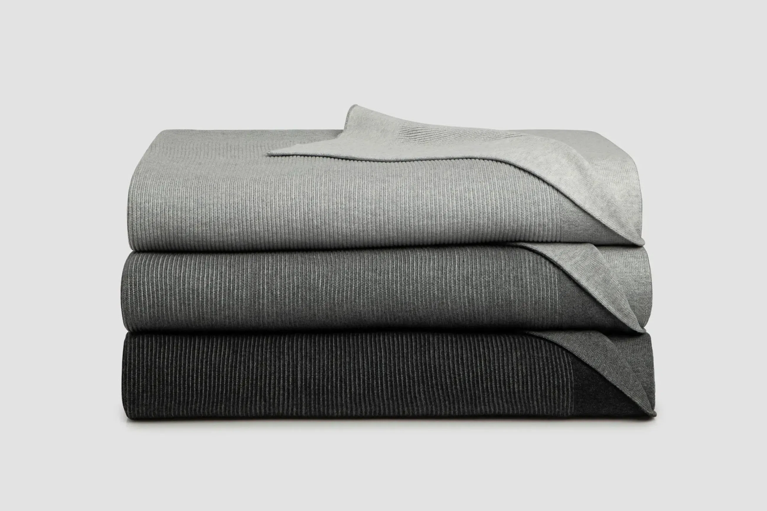 Reversible Rib Cotton Blankets