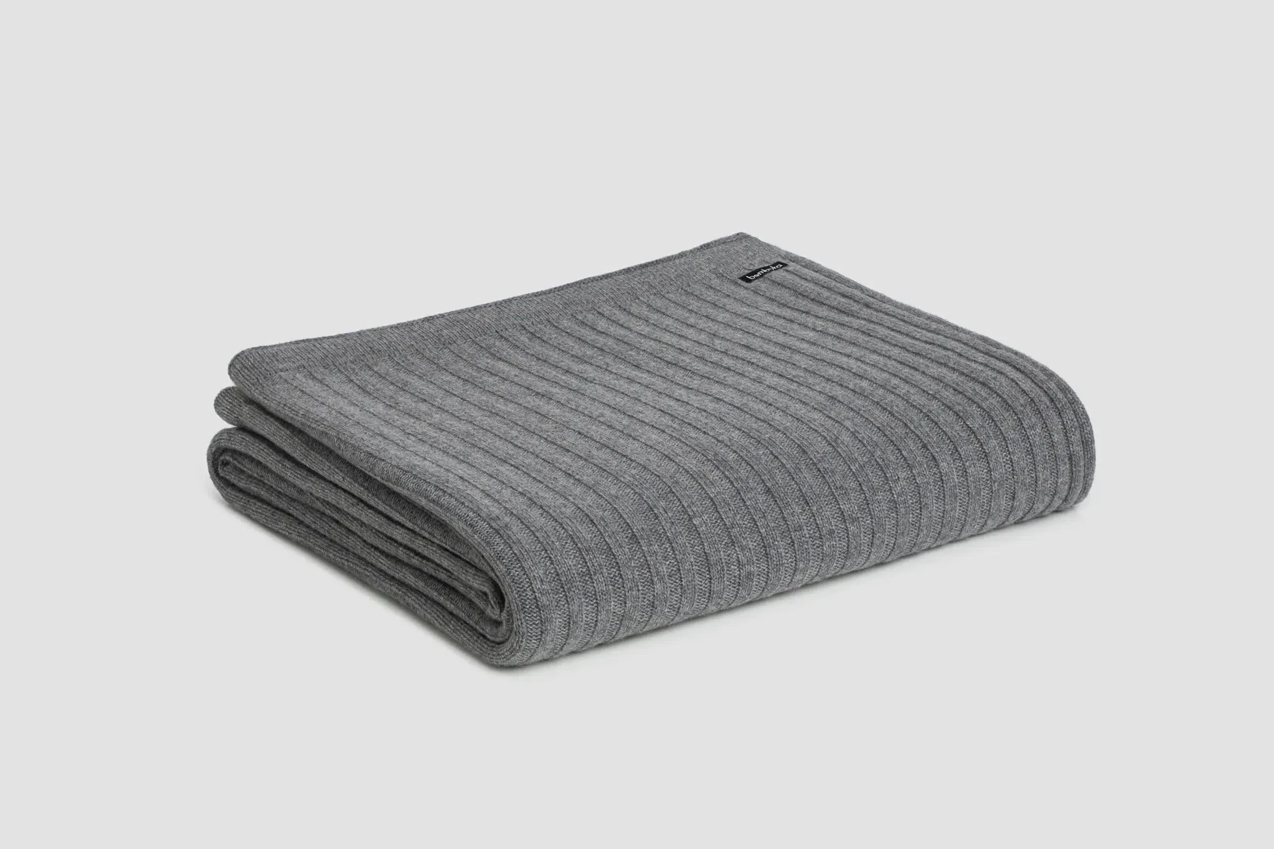 Wide Rib Italian Cashmere Blankets