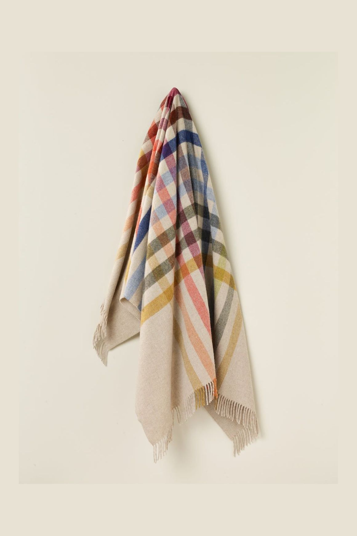 NZ Merino Throw Blanket - Henley Beige | 100% Pure Wool