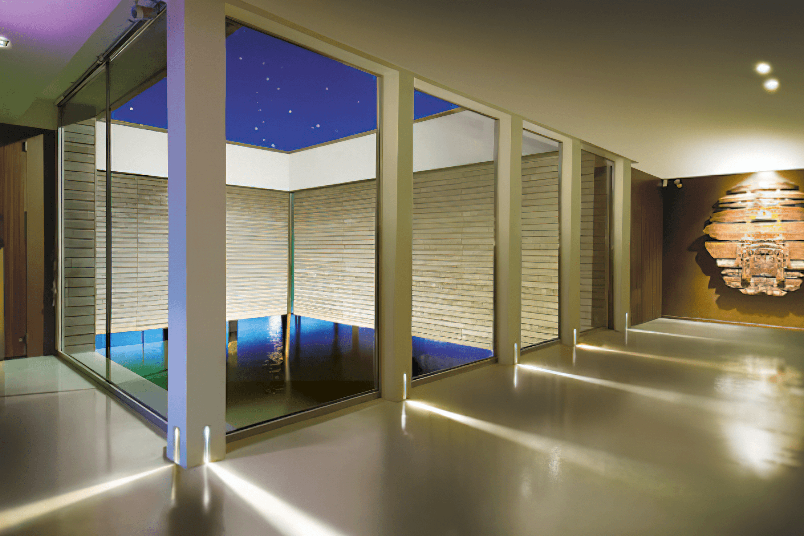 Step Wall Recessed and Bollard Light
