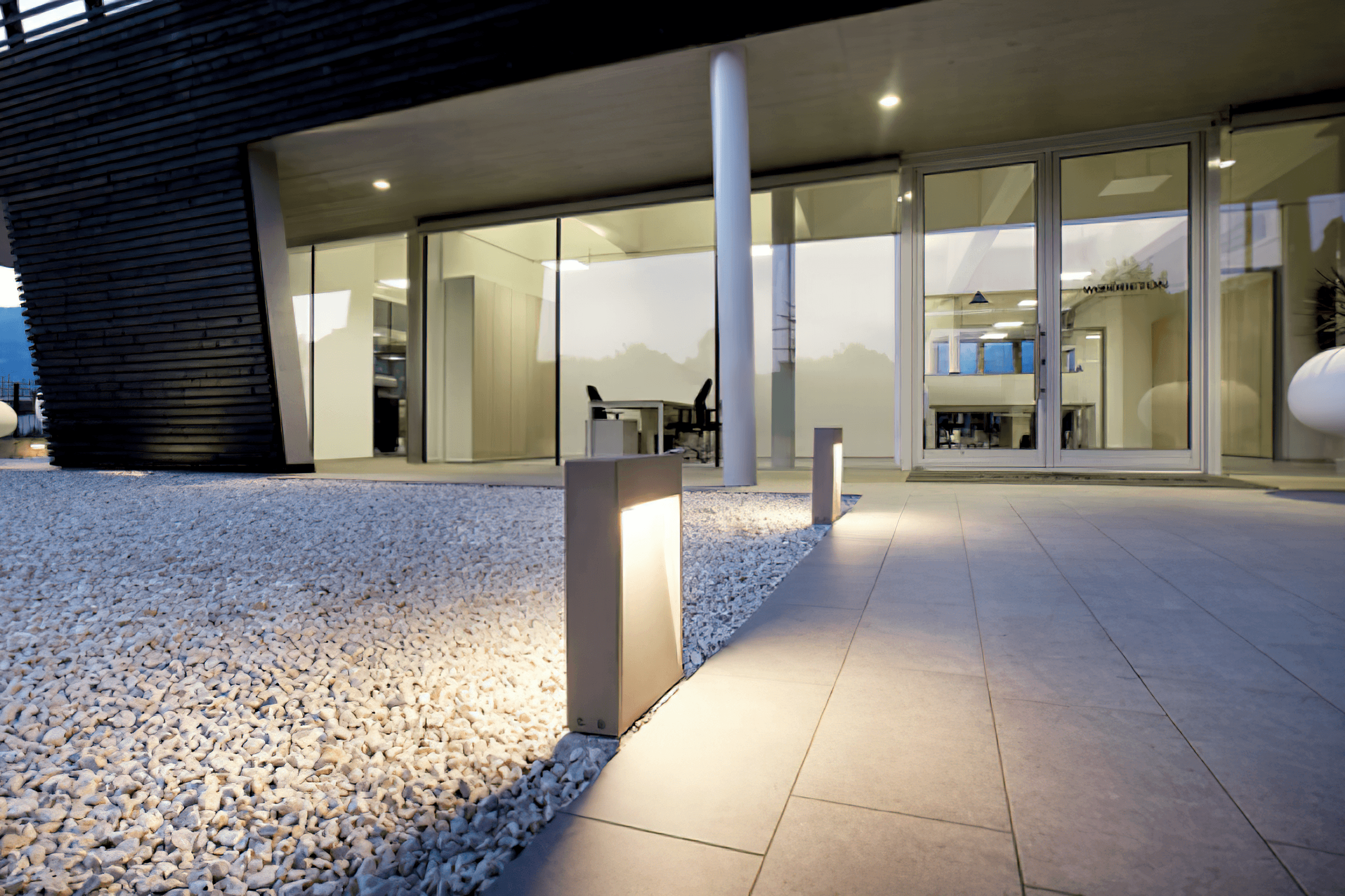 Concrete Bollard Light