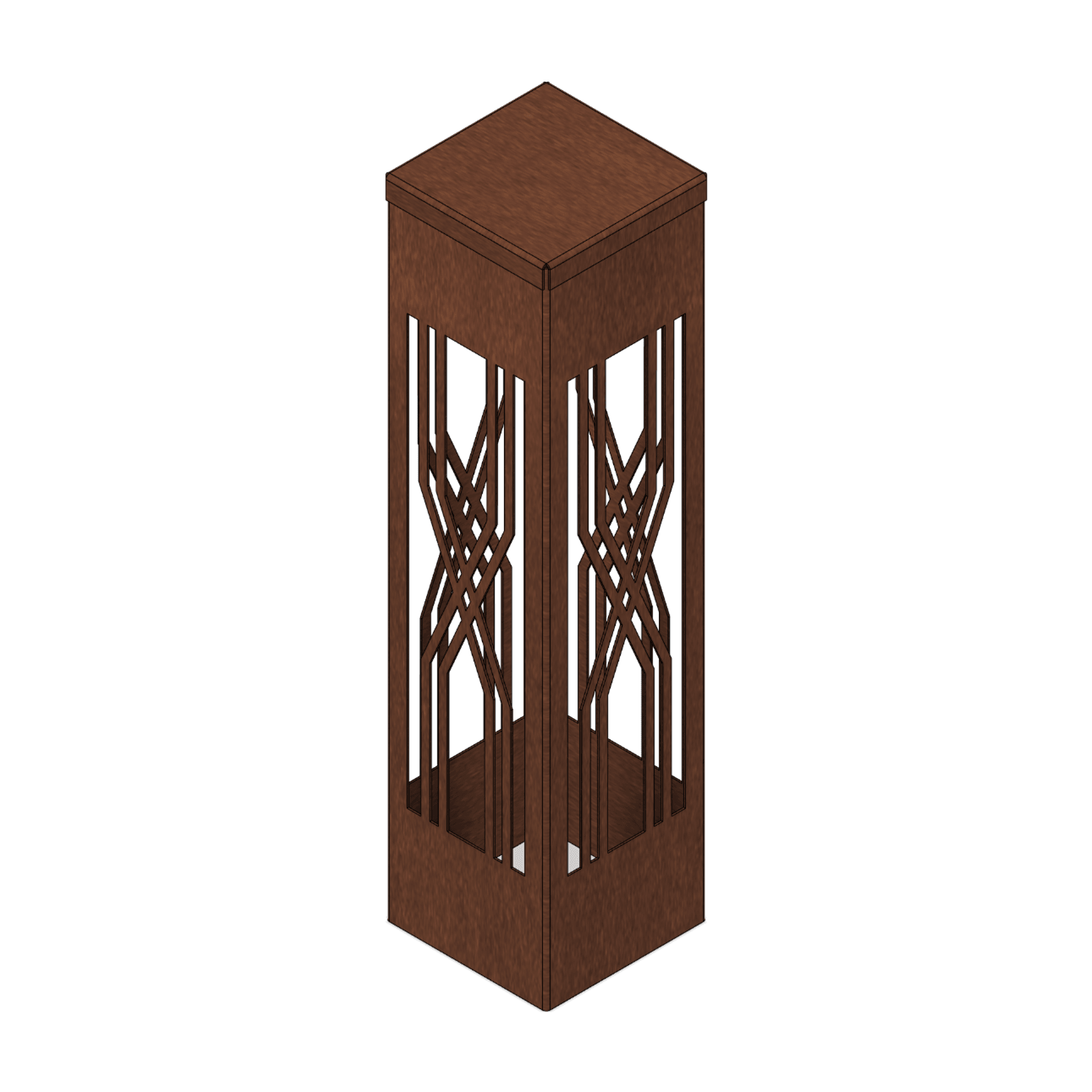 Modern Mini Pathway Bollards - Matrix