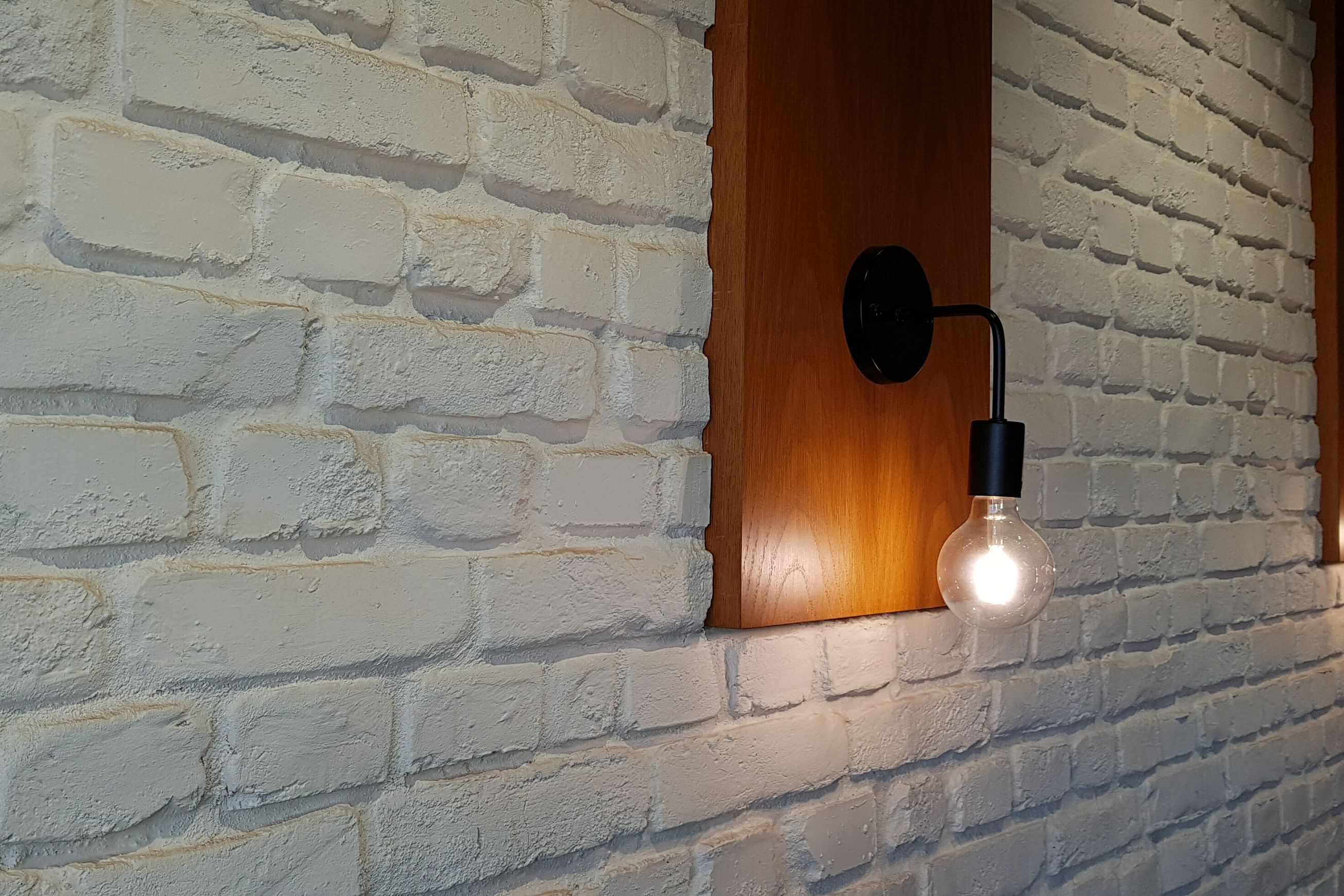 Loft Brick Wall Panels by Muros | White Brick Tiles