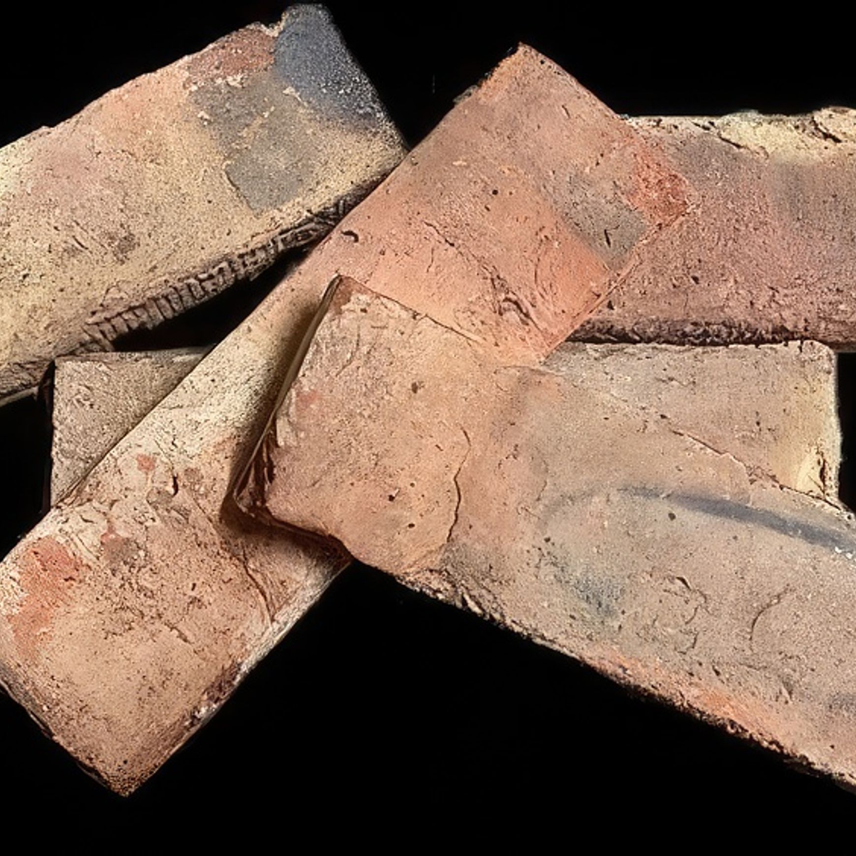 Ochre Brick Tiles