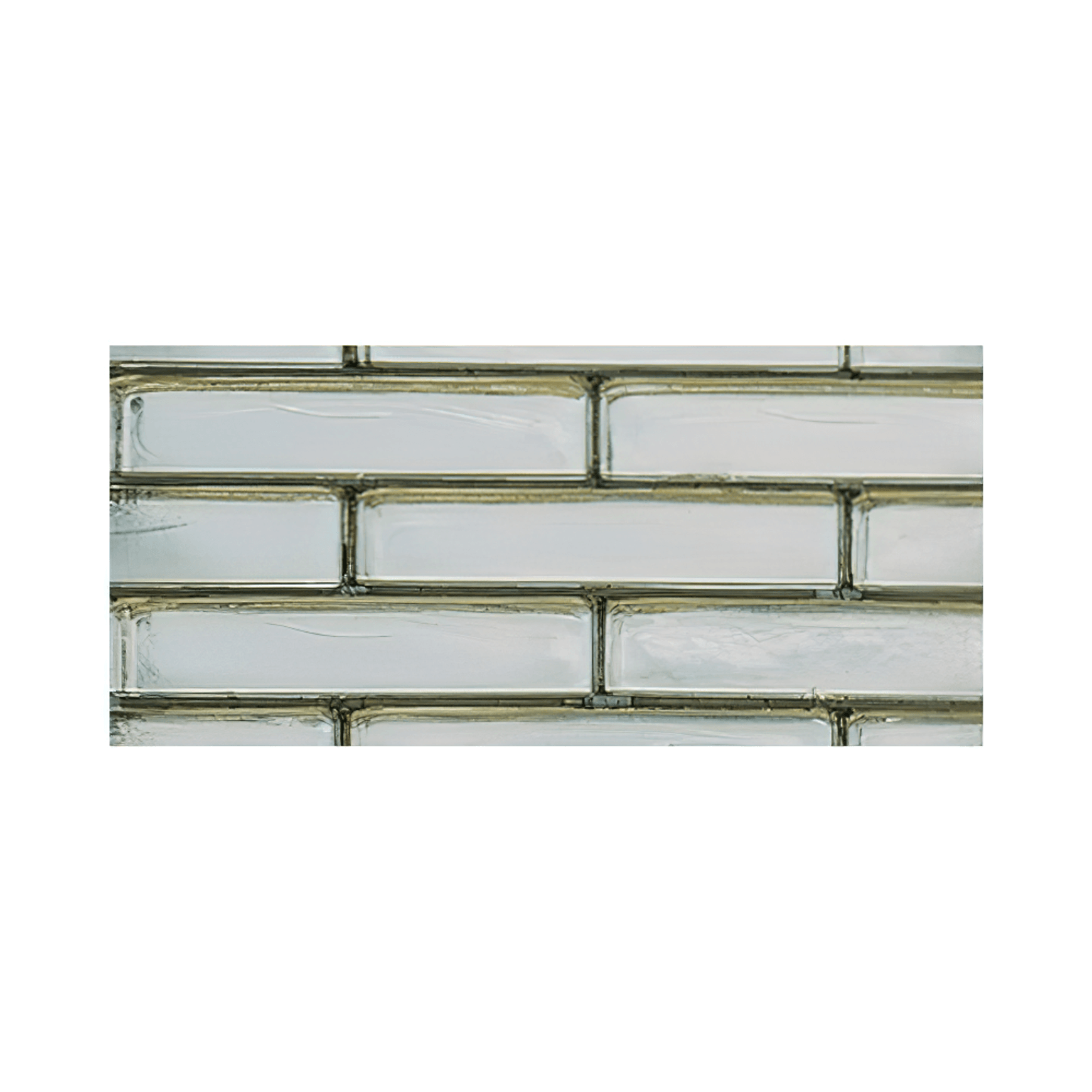 Poesia Smooth Cast Glass Bricks