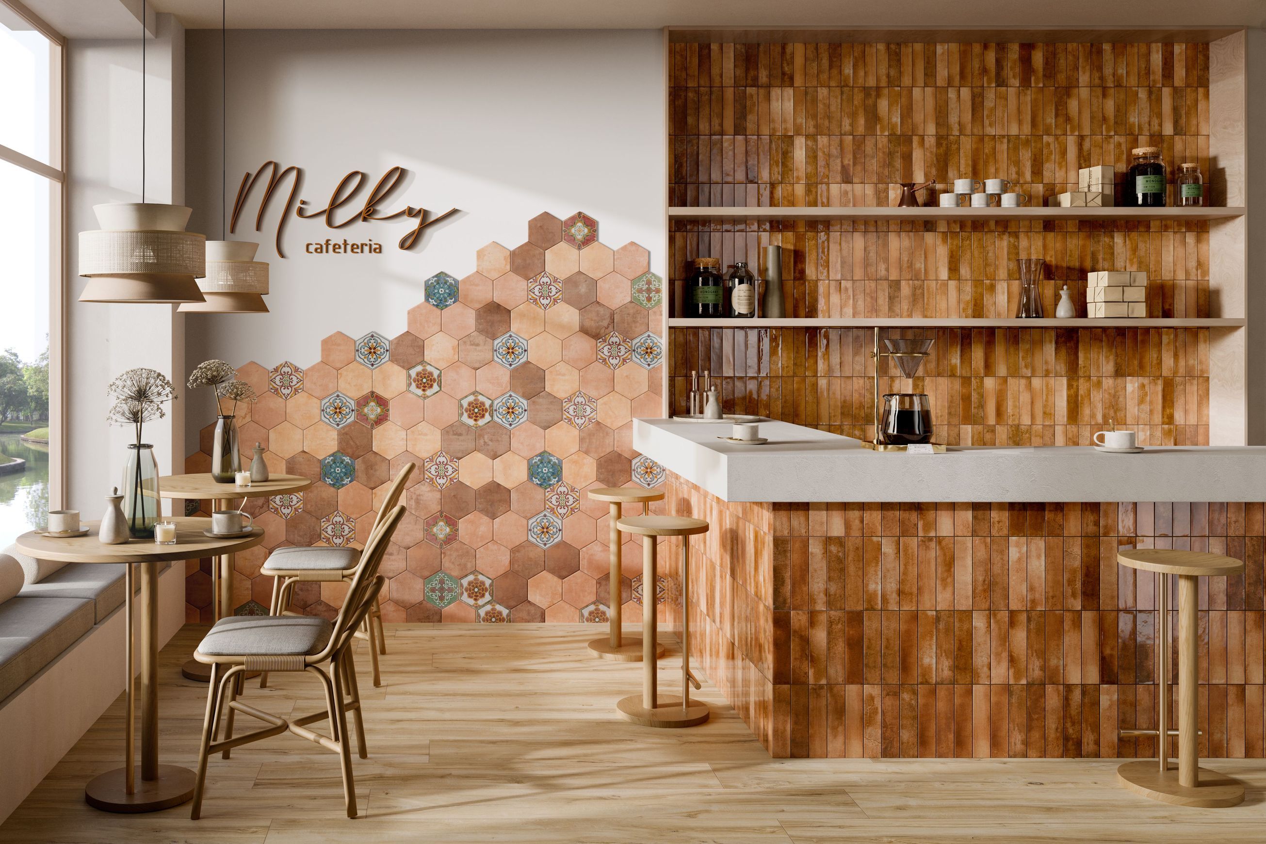 Brick Generation Mojave Porcelain Tiles