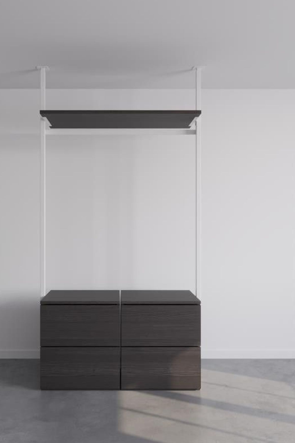 The Luxe Cashmere | Ceiling Fixed Wardrobe