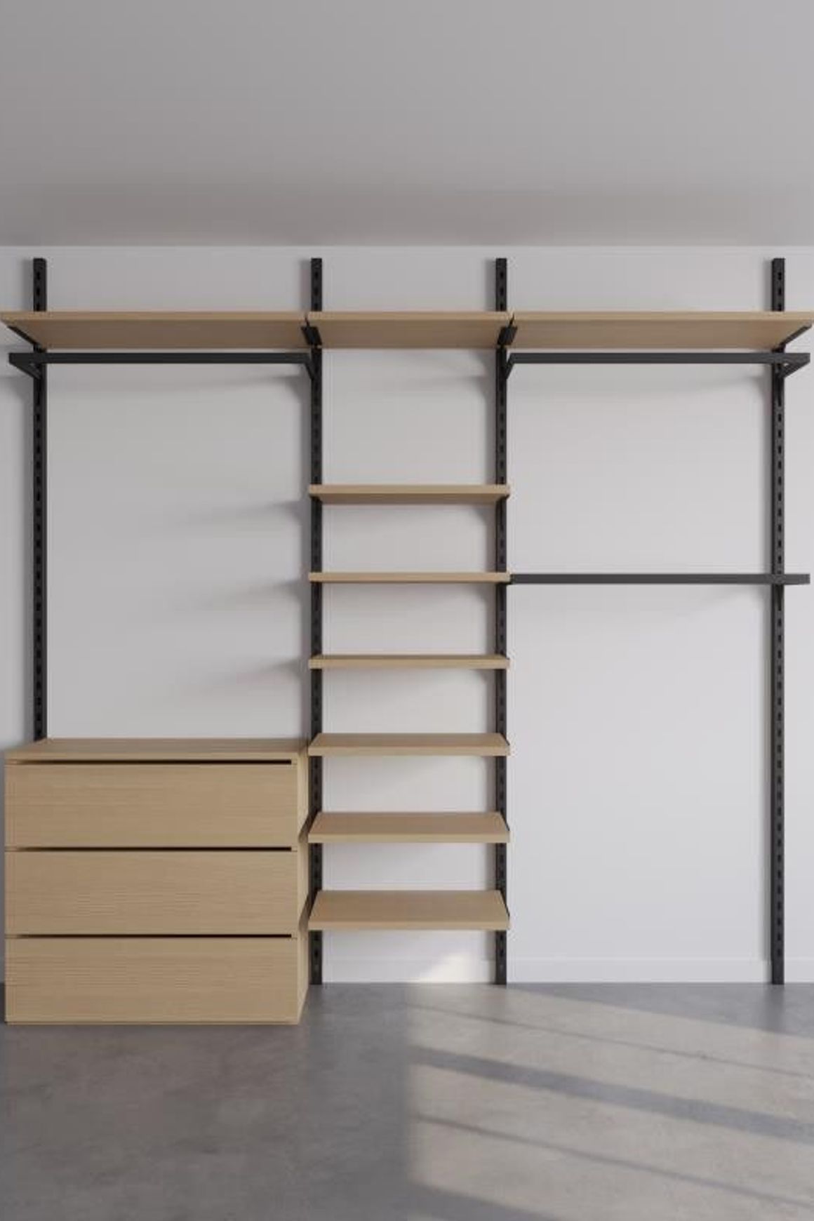 The Chunky Loafers | Wall Fixed Wardrobe