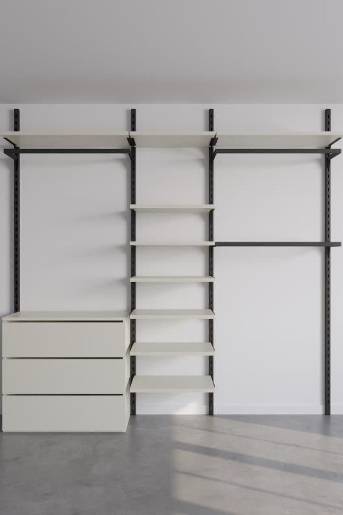 The Chunky Loafers | Wall Fixed Wardrobe